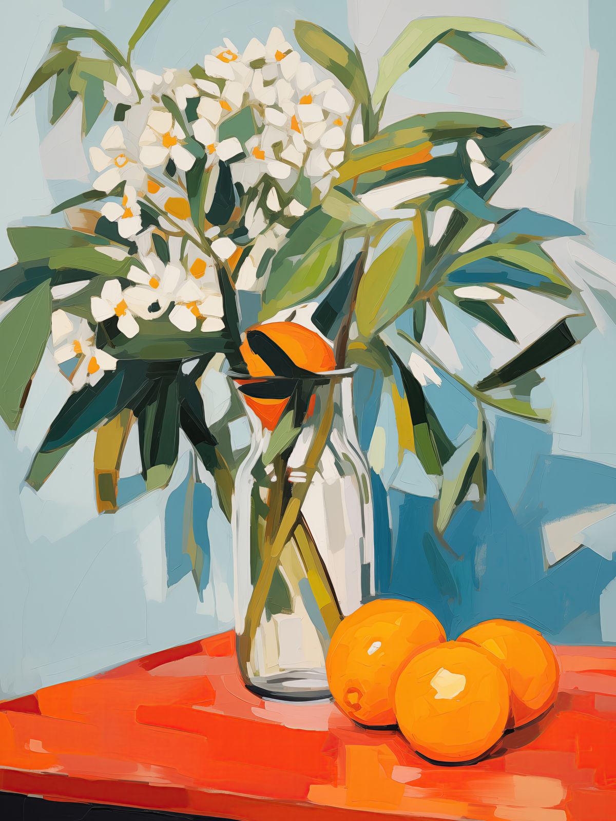 Poster - Blommigt stilleben
