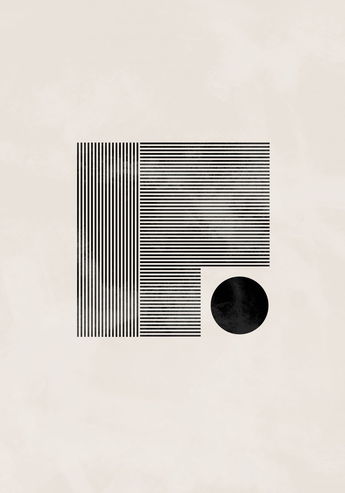 Poster - Abstrakt Geometrisk Design