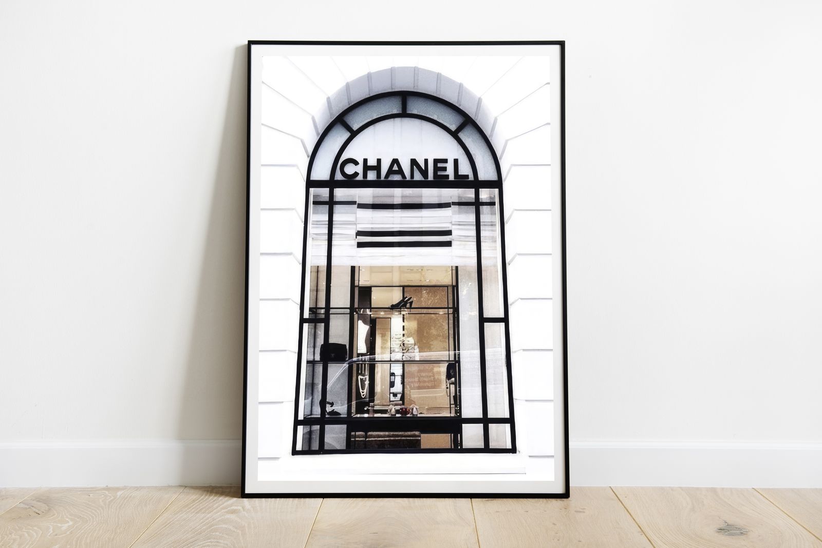 Poster - Chanel Butiksfasad