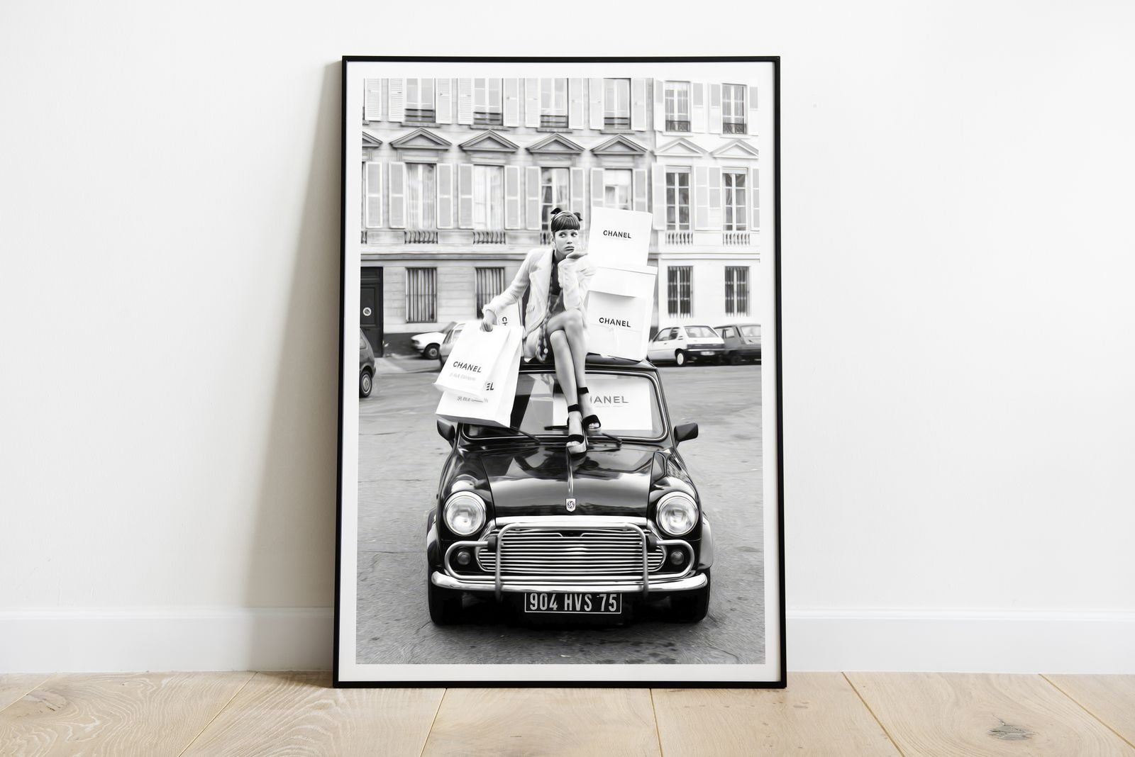 Poster - Chanelväska Vintagebil