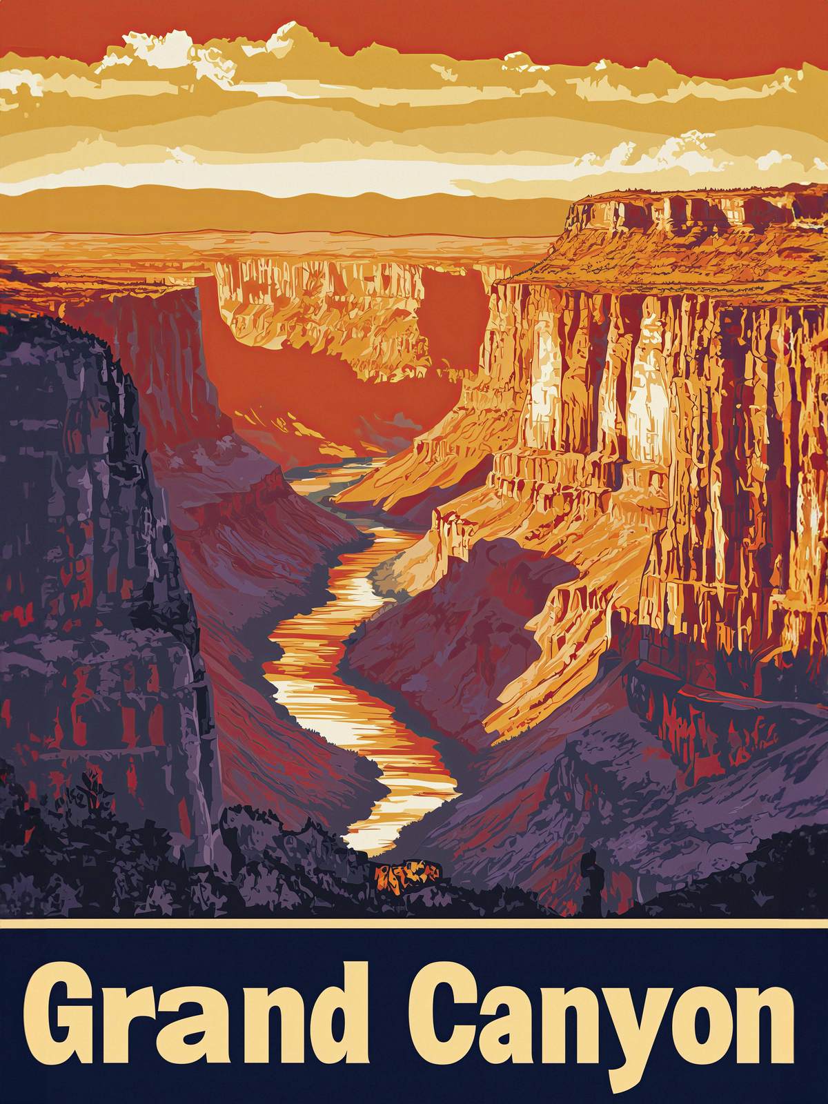Affisch - Grand Canyon