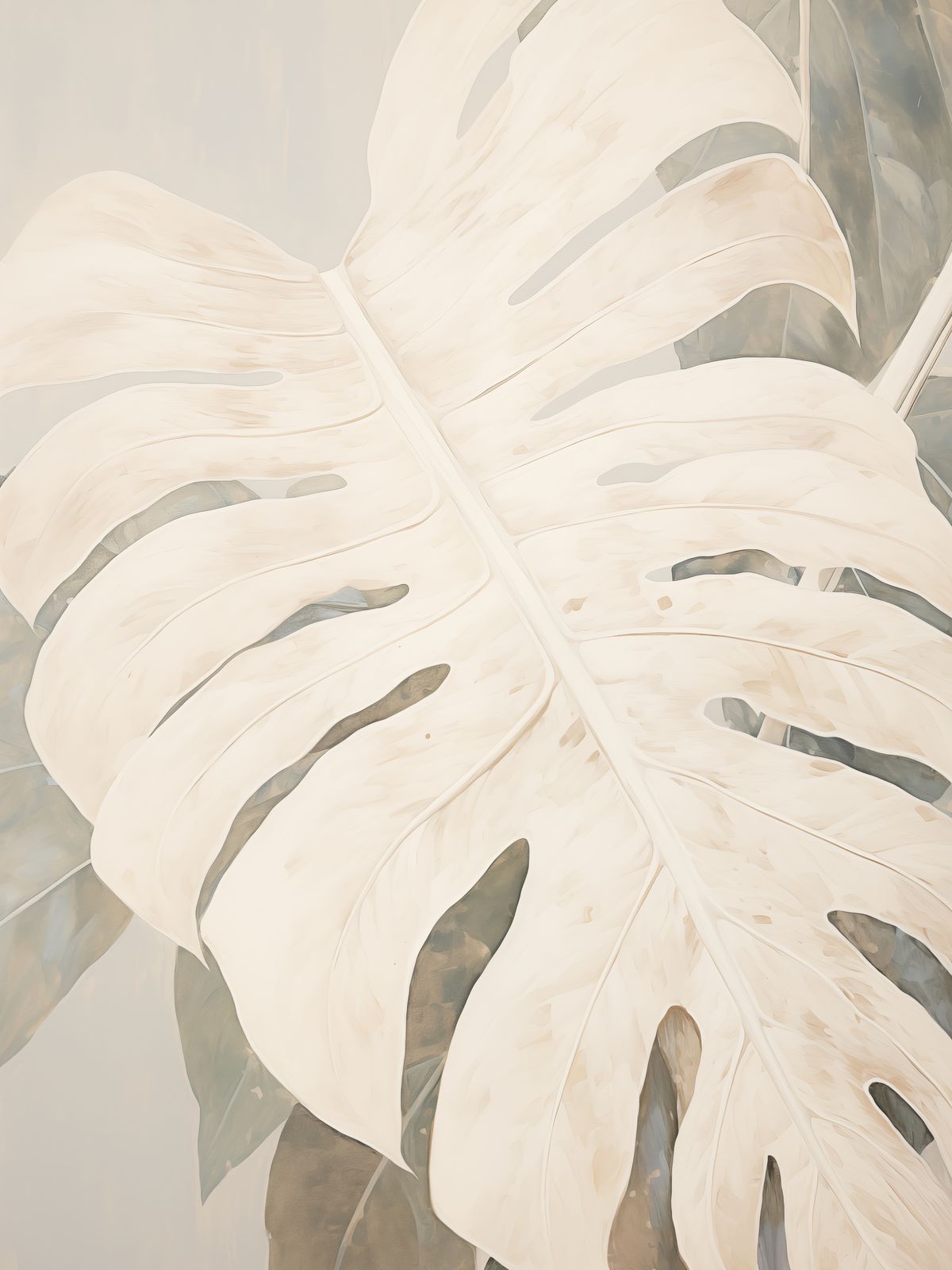 Poster - Monstera Bladkonst