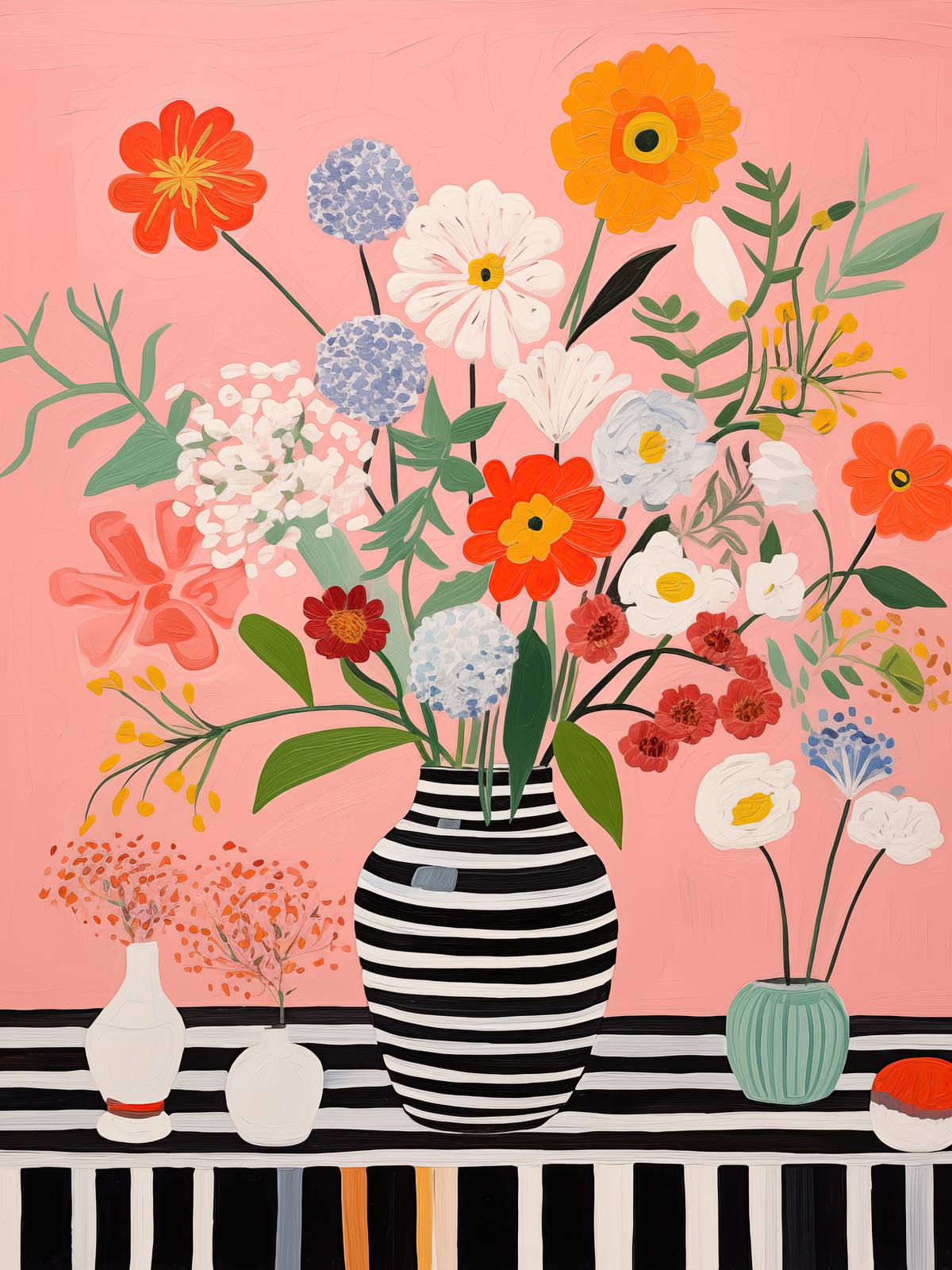Poster - Blomsterbukett