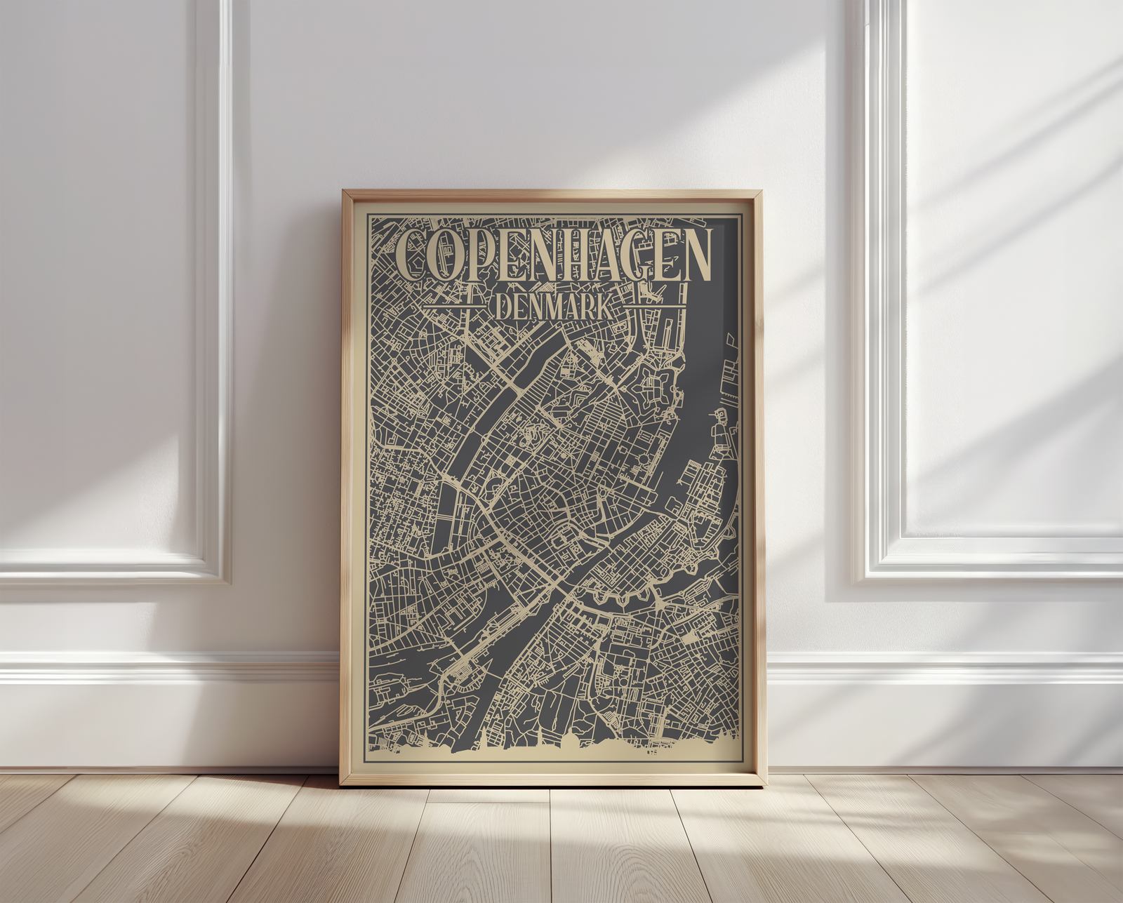 Poster - Köpenhamnskarta