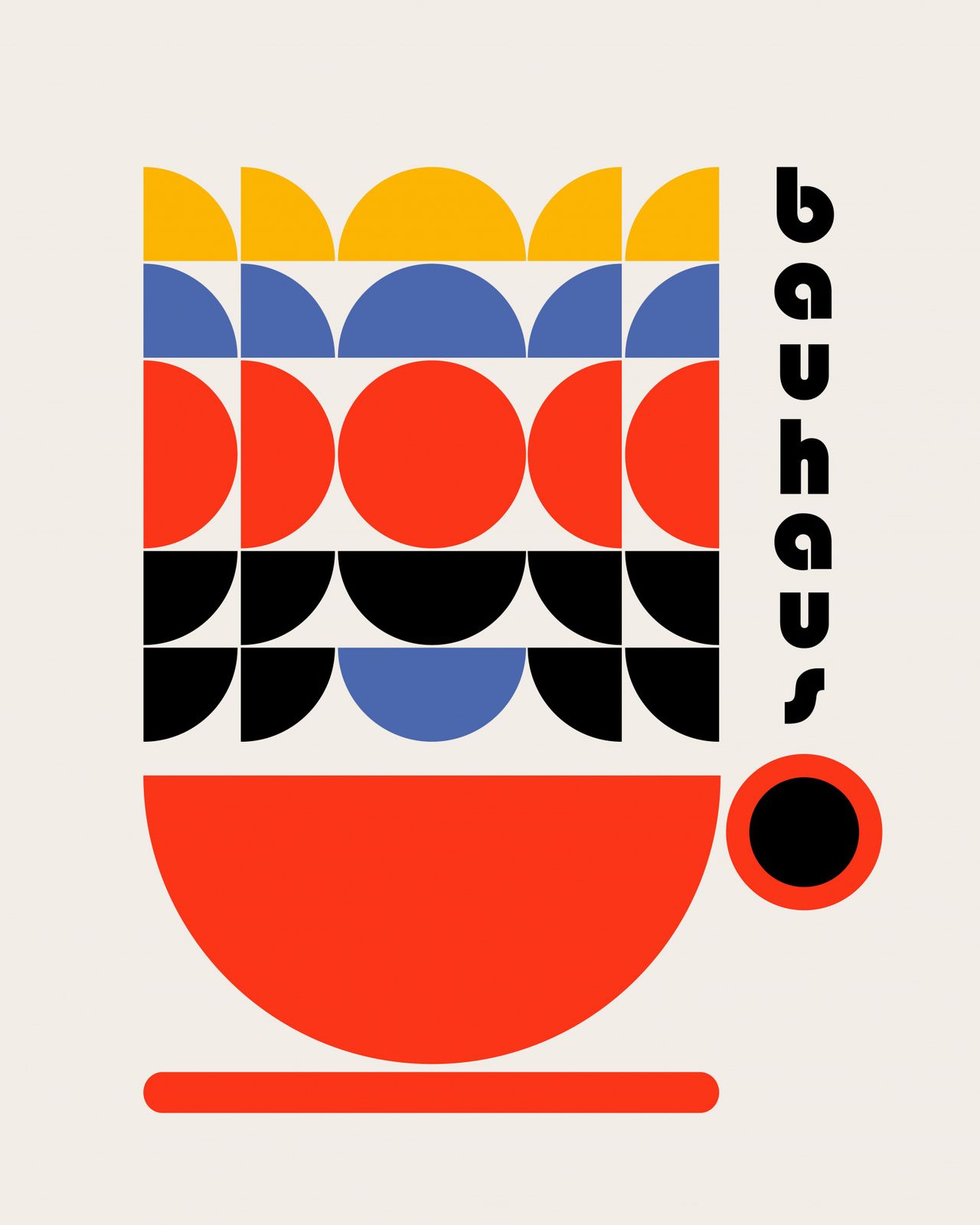 Poster - Bauhaus Grafisk Design