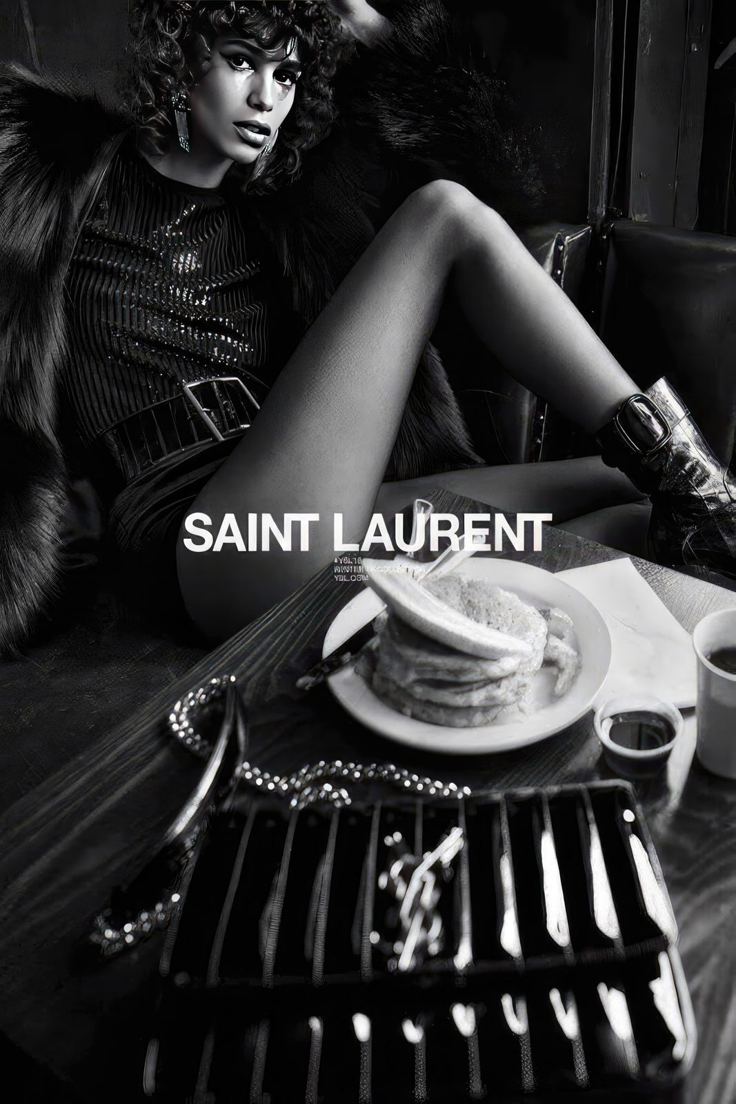 Poster - Saint Laurent Porträtt