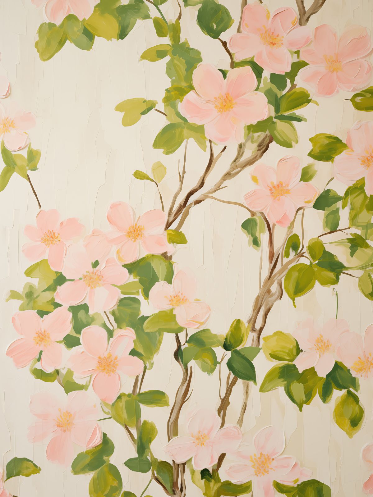 Poster - Blommande Gren