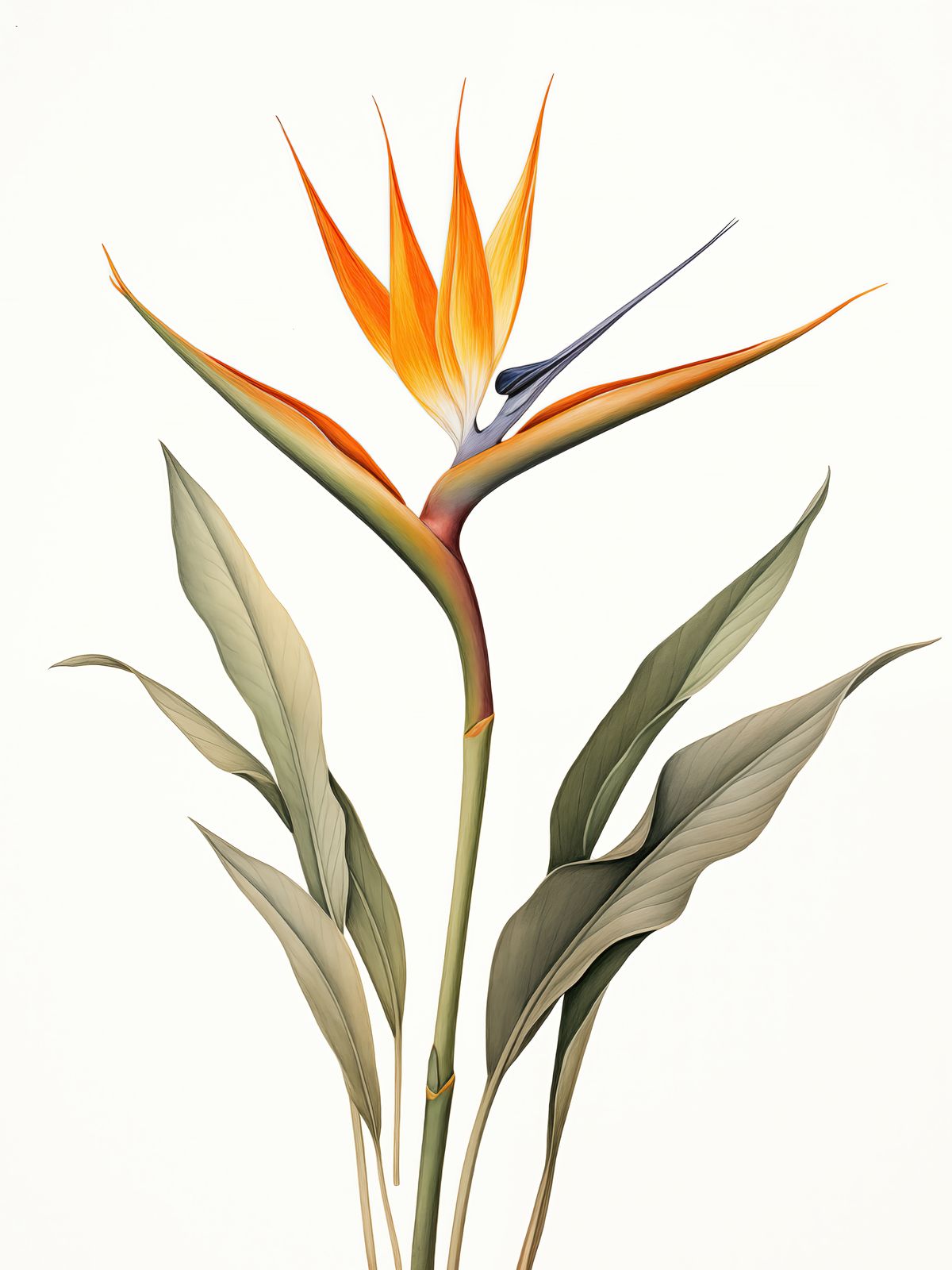 Poster - Paradisfågel