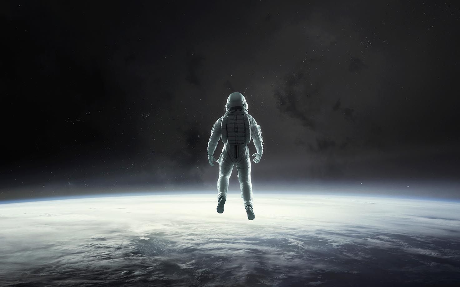 Affisch - Astronaut i rymden