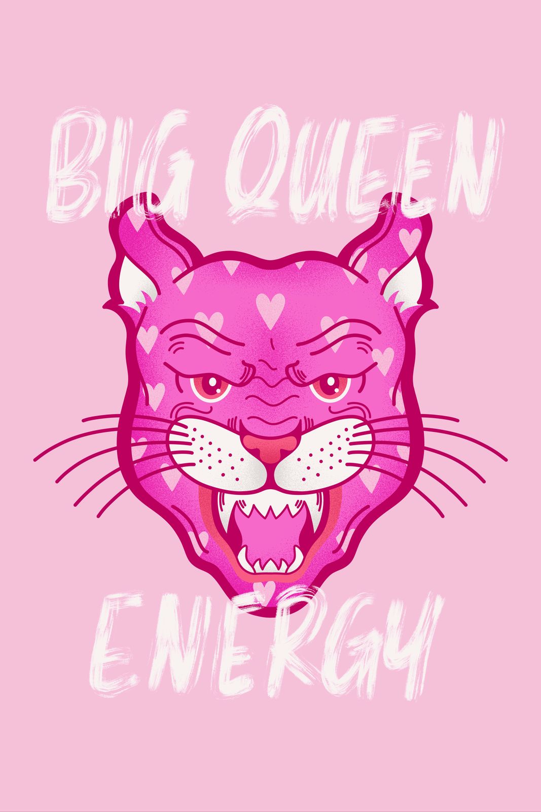 Poster - Big Queen Energy / Set om 2