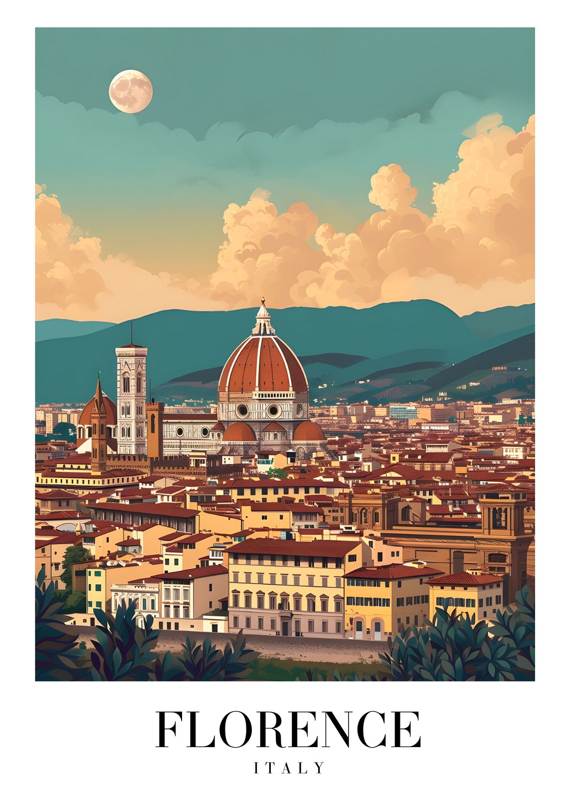 Poster - Florens Italien