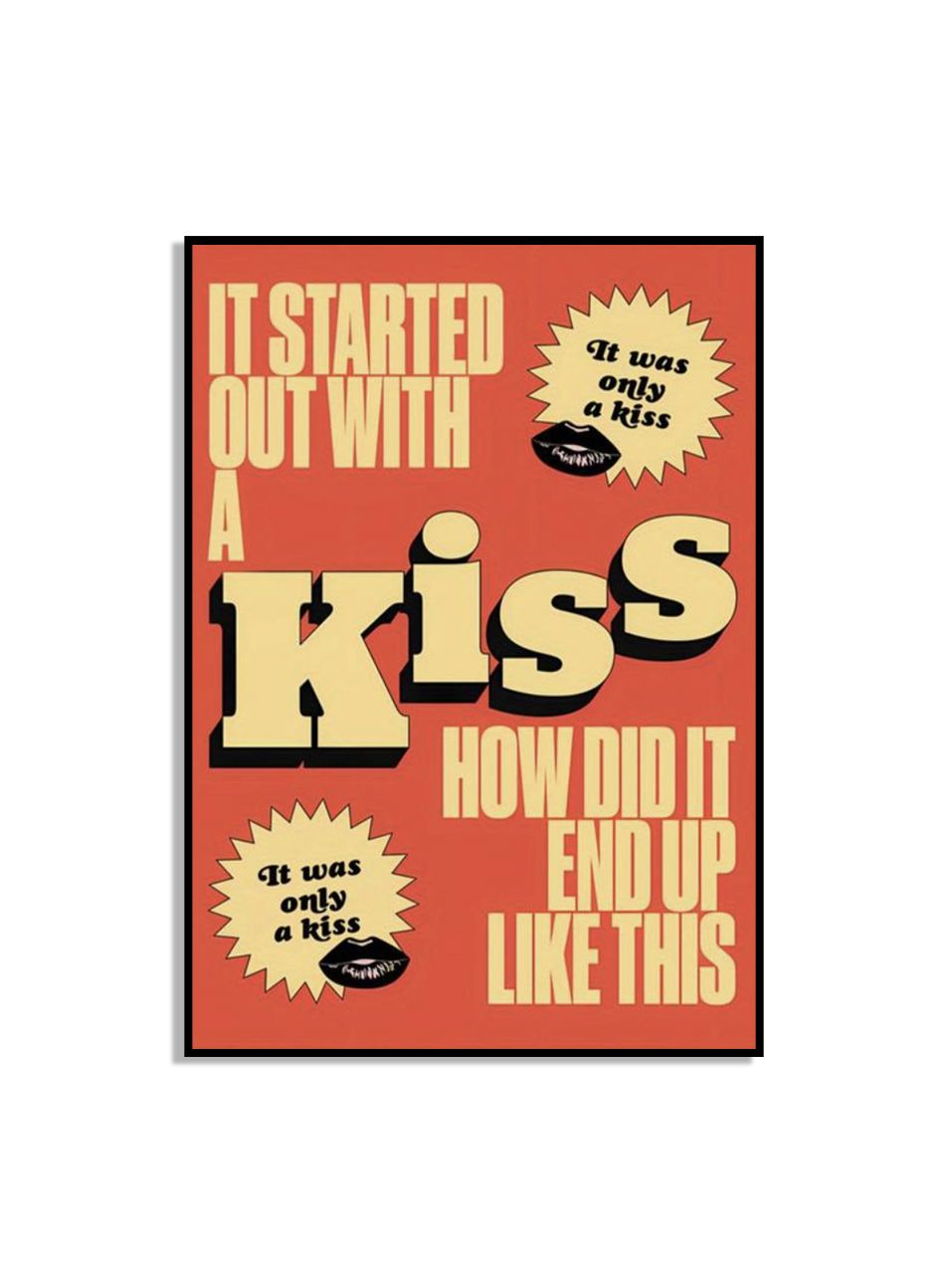 Kiss-tema väggposter