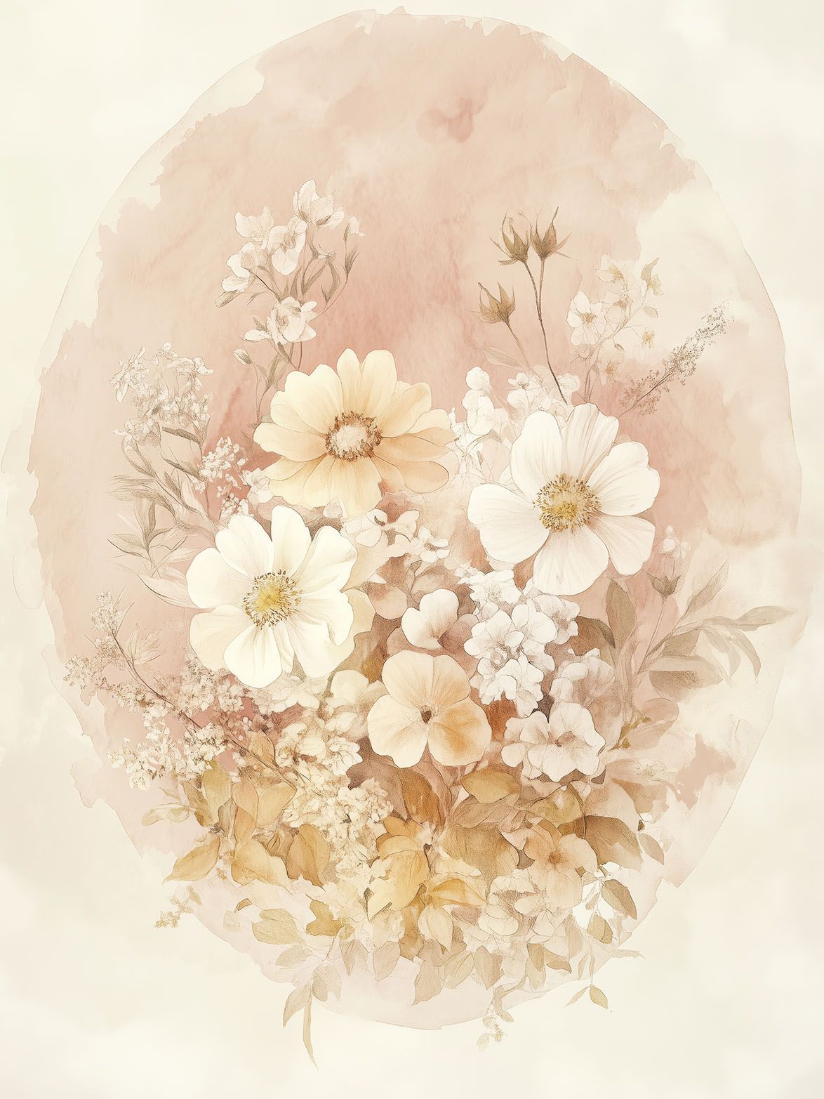 Affisch - Blomster Elegans