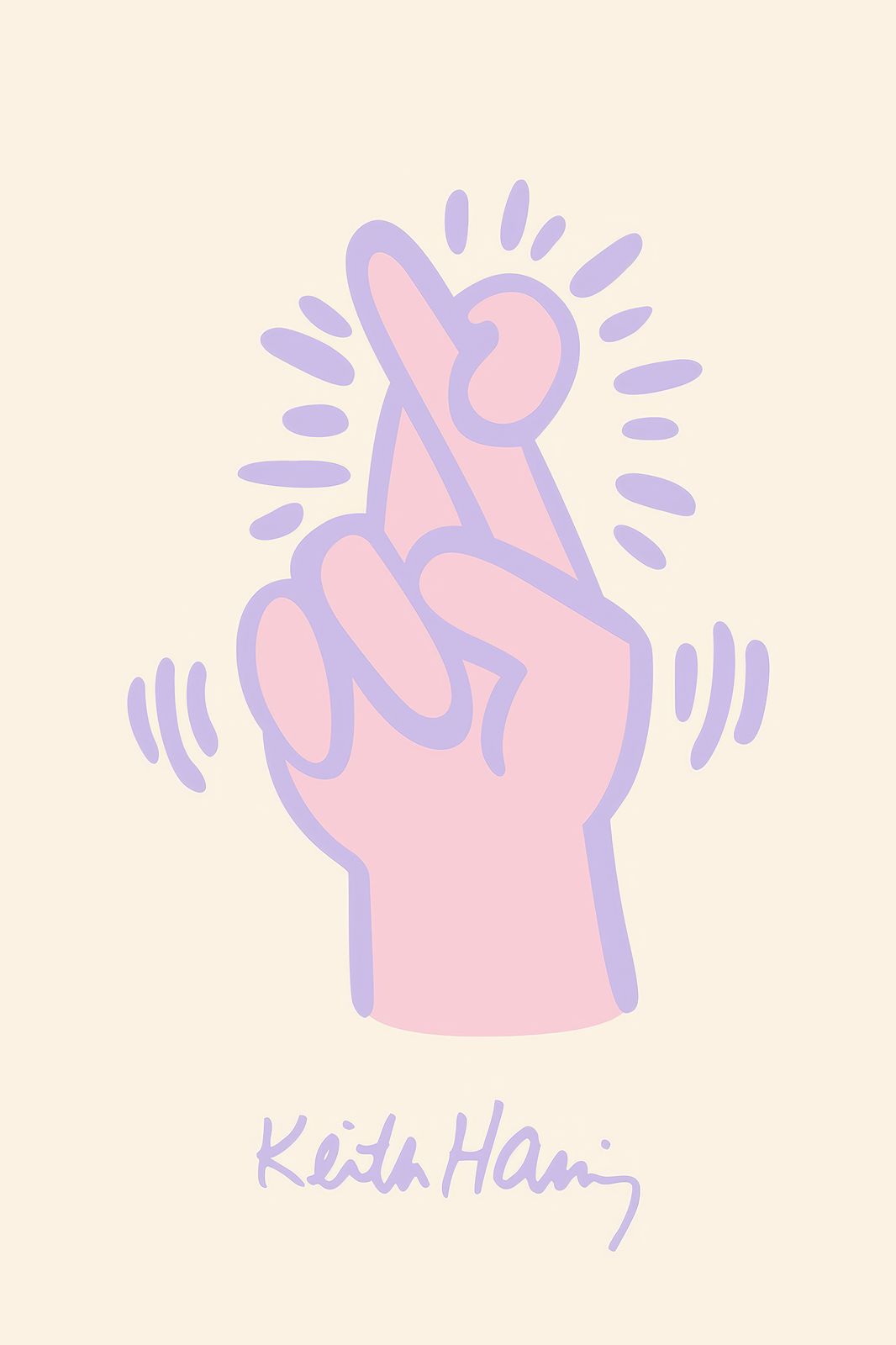 Poster - Keith Haring Konst