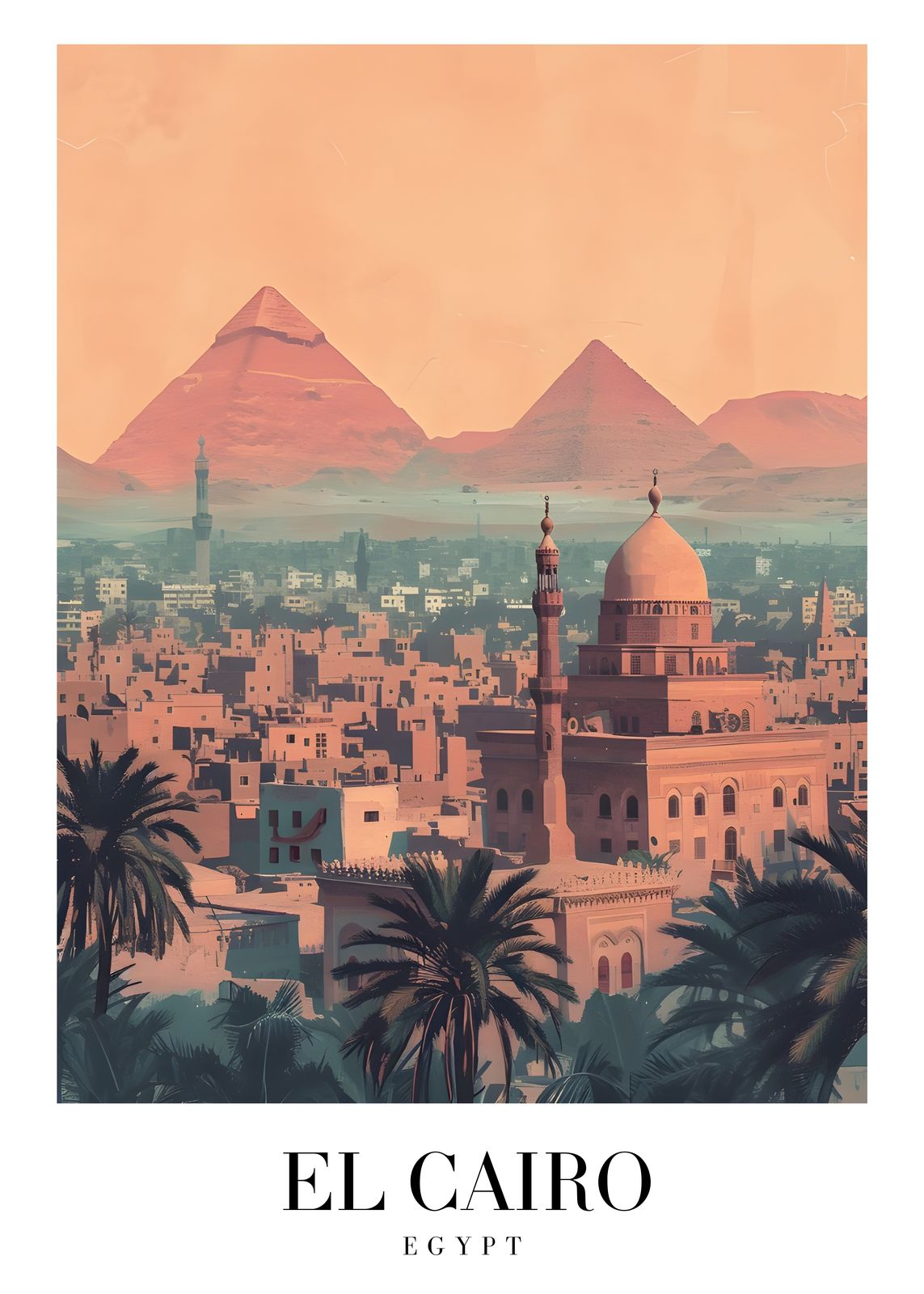 Poster - El Cairo Egypt
