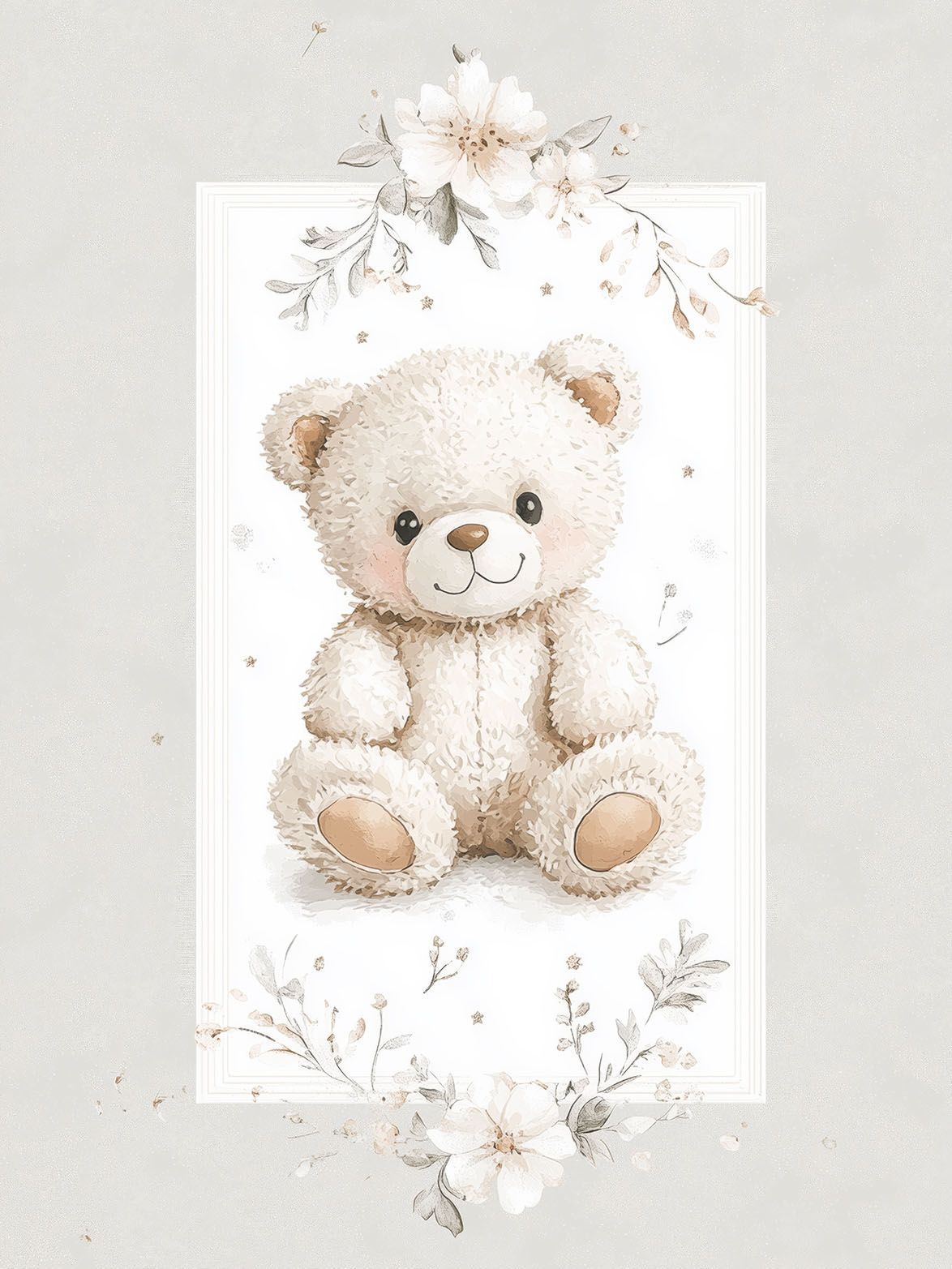 Poster - Söt Teddybjörn