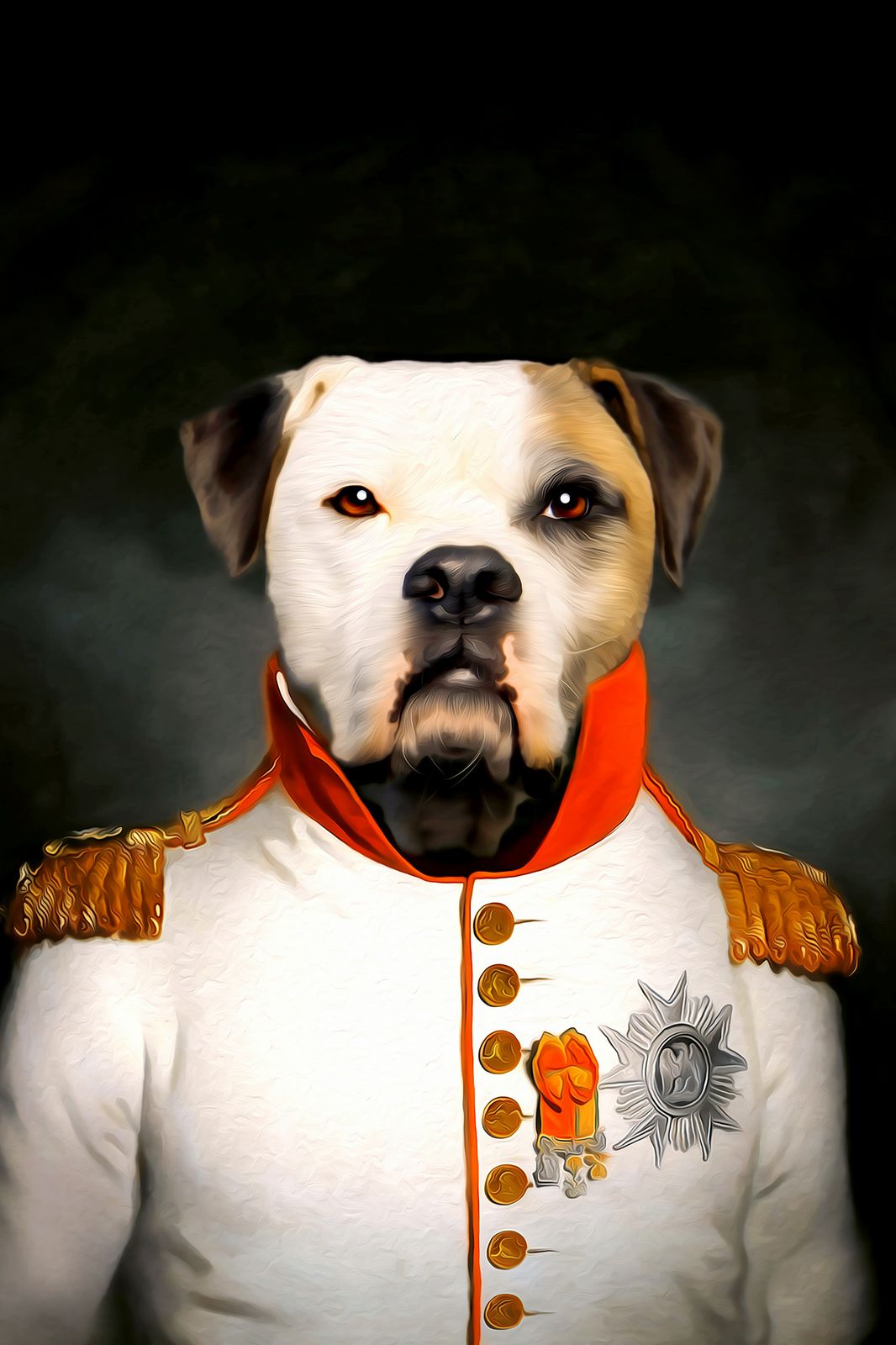 Poster - Hund i Uniform