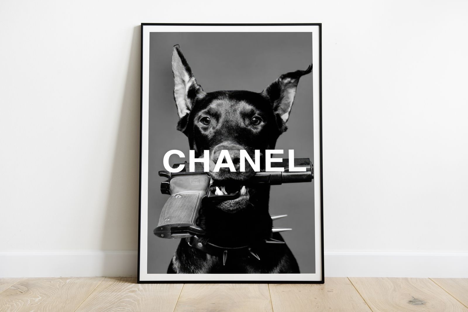 Poster - Hund med Chanel