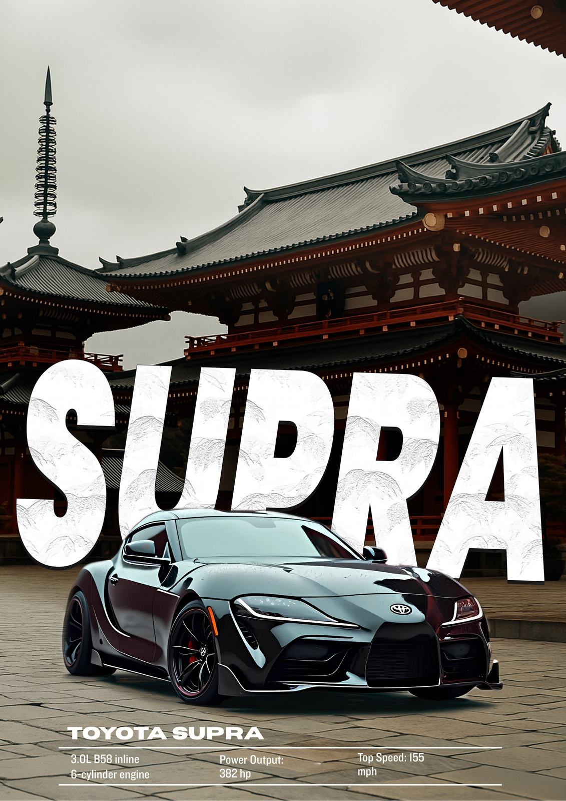 Poster - Toyota Supra