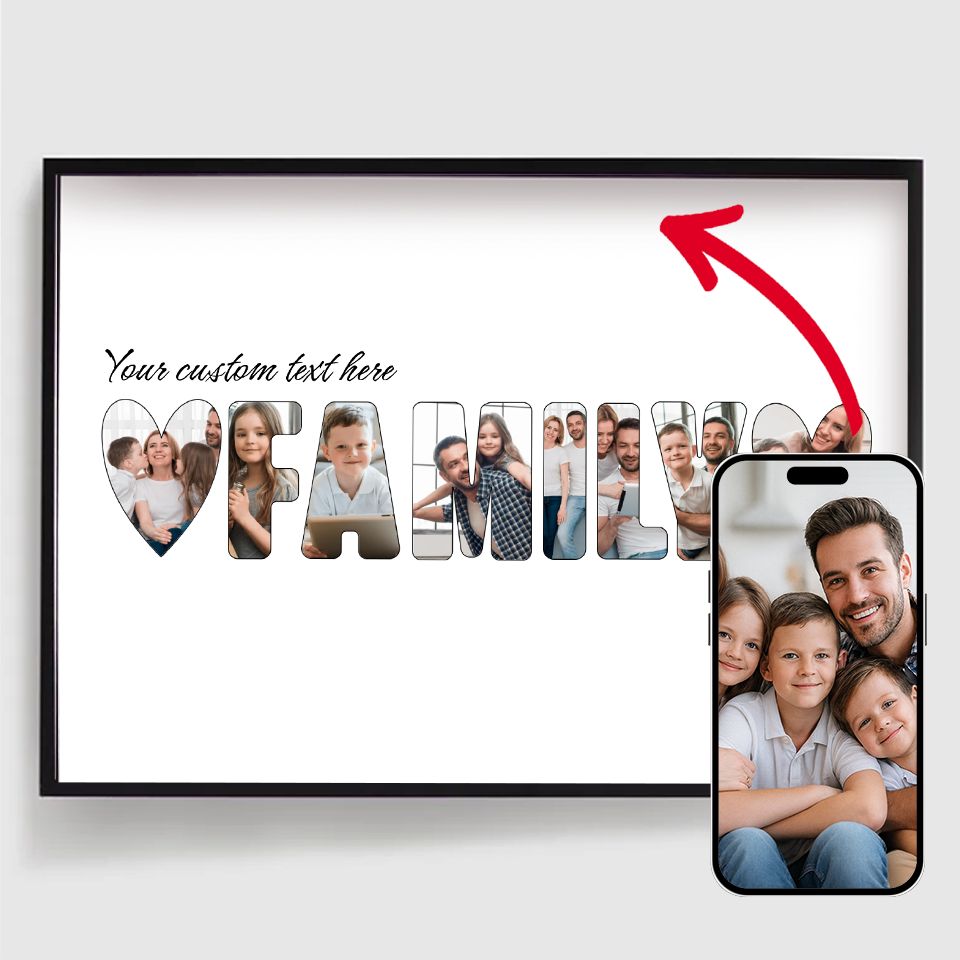Personliga Posters - Familj - Fotouppladdning