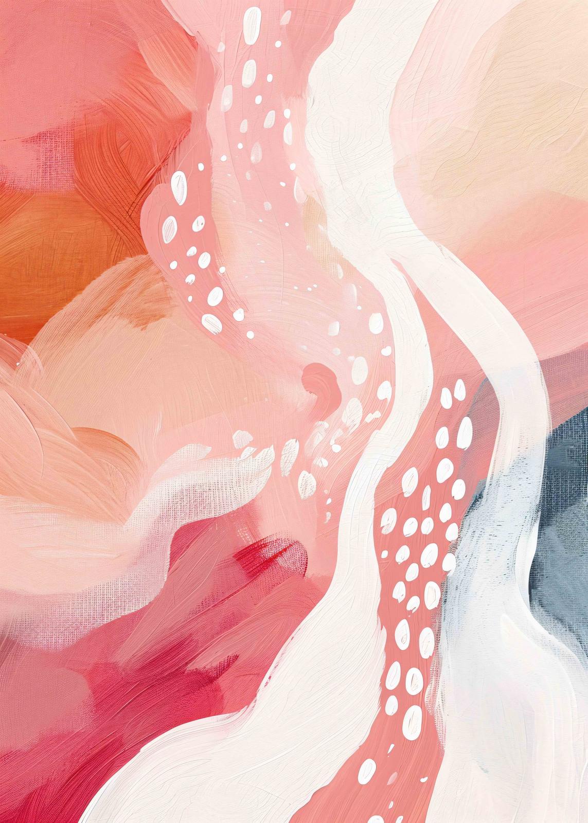 Poster - Abstrakt Flöde