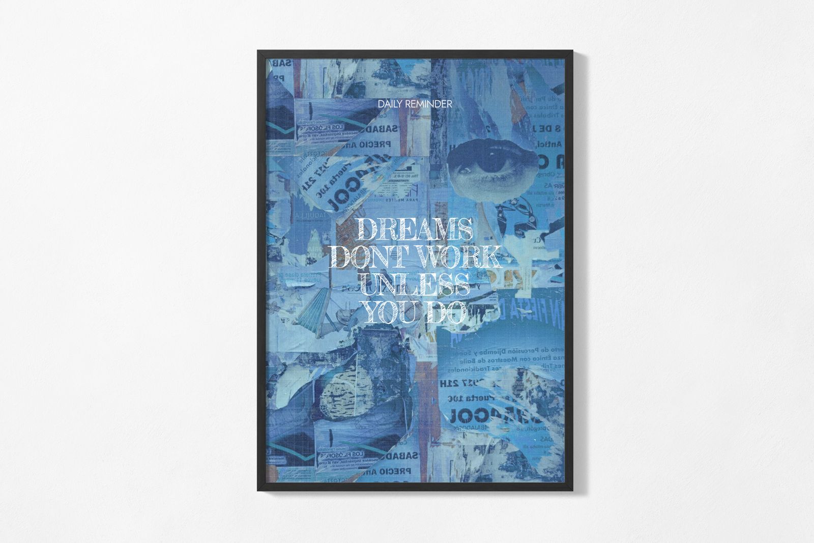 Poster - Daglig påminnelse citat