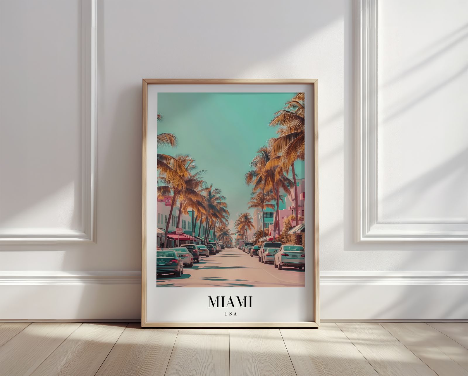 Poster - Miami Street Scene