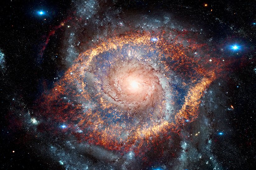 Poster - Vortex Galaxy Nebula
