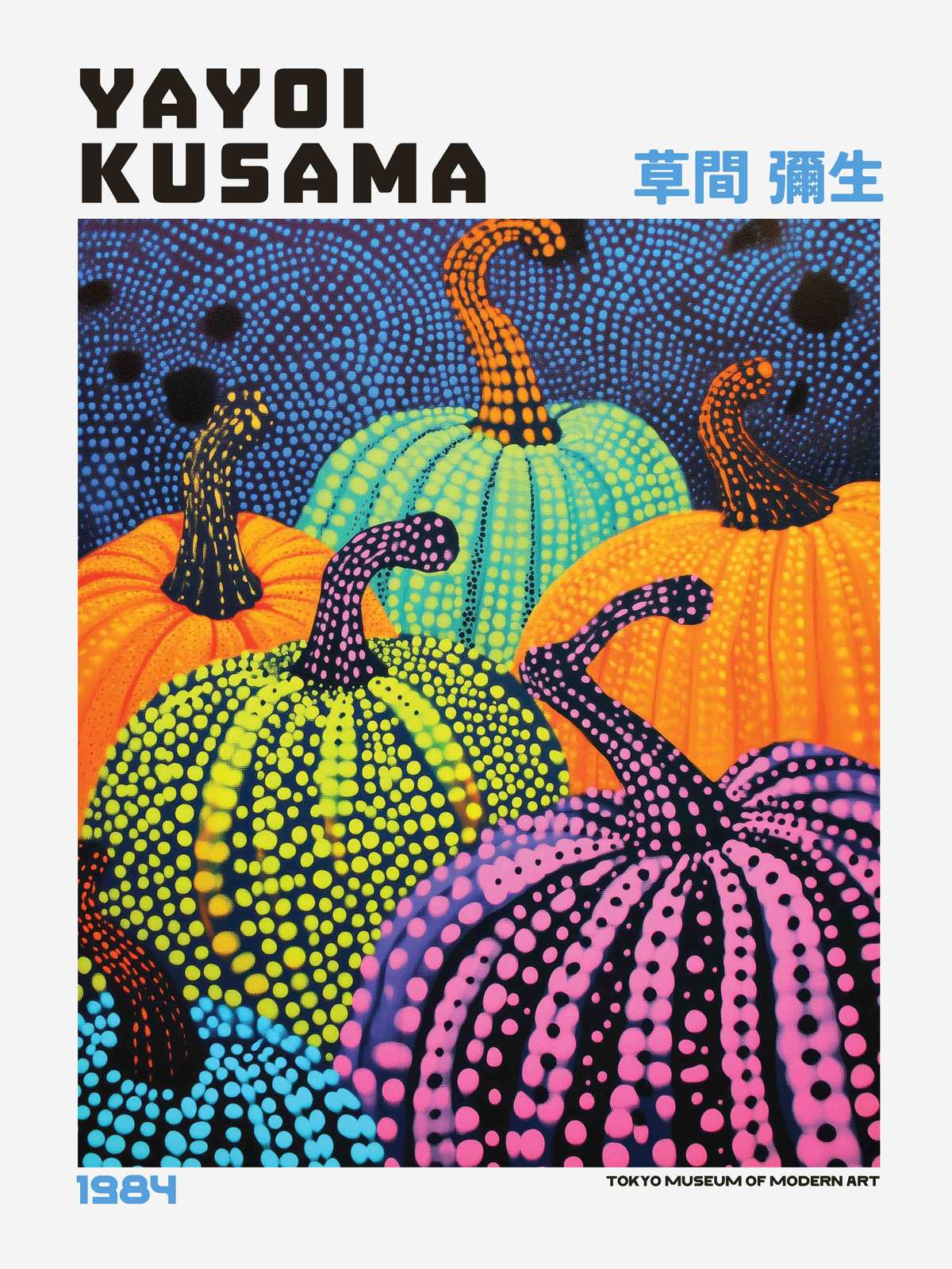 Poster - Yayoi Kusama Pumpa