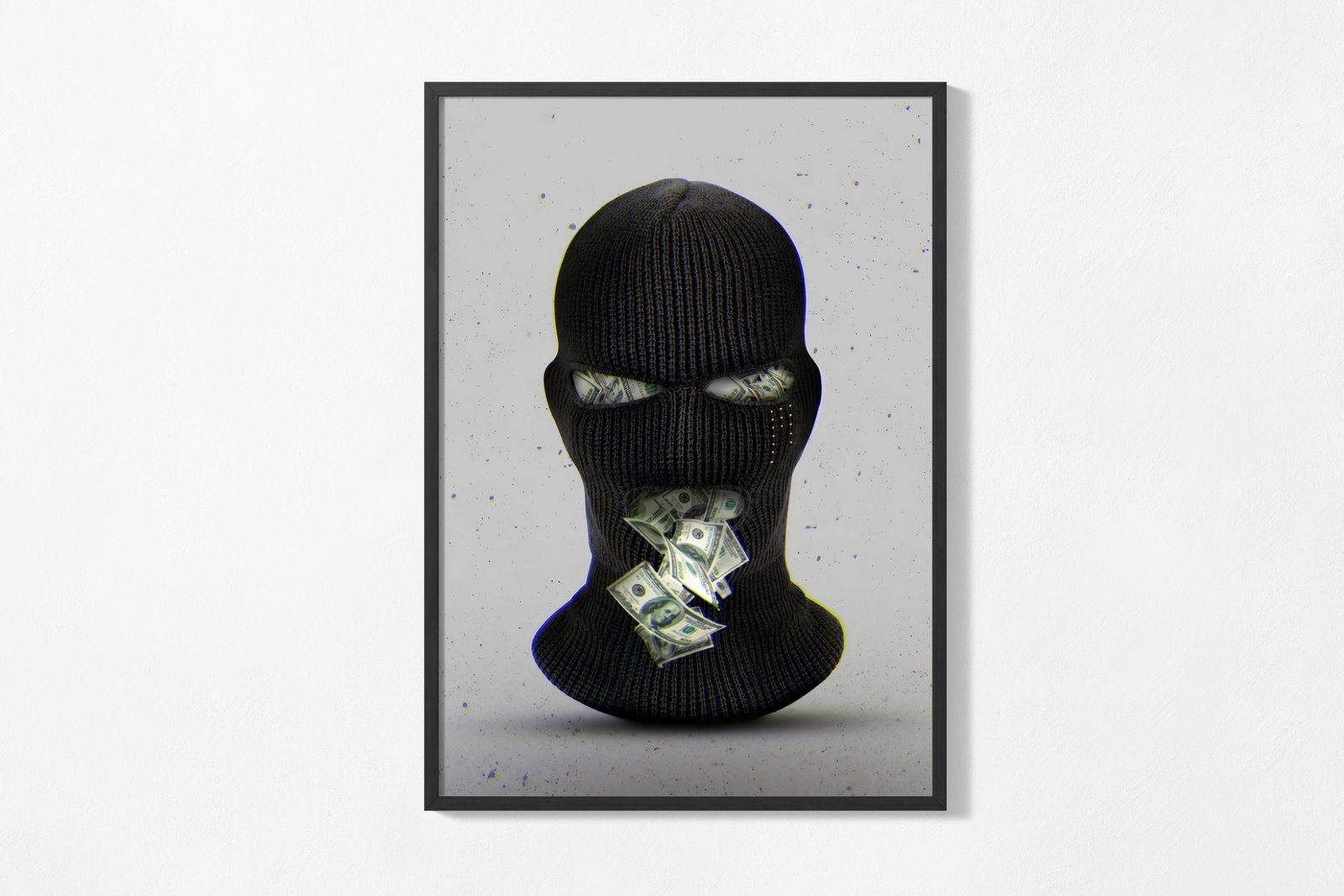 Poster - Mask med Pengar