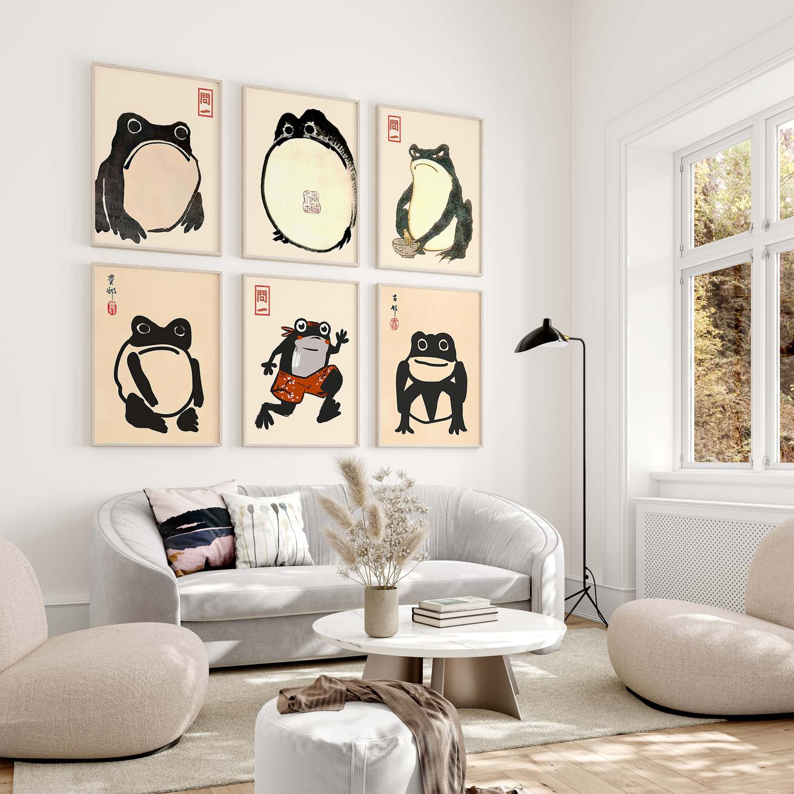 Poster - Grodserie / Set av 6