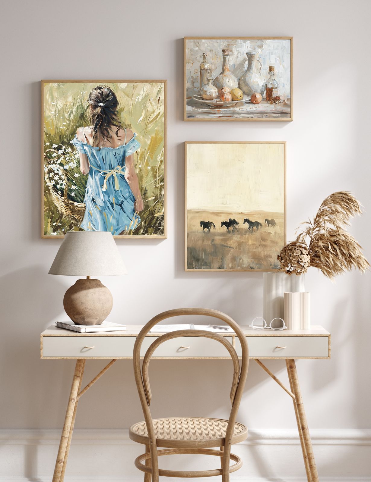 Poster - Natur och stilleben / Set av 3
