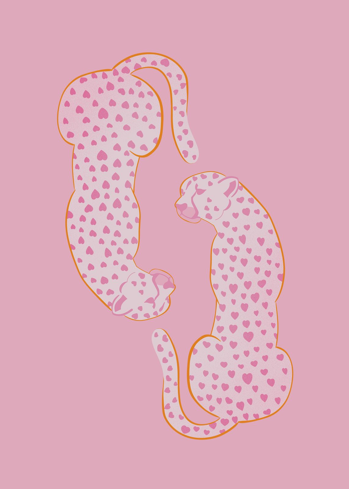 Poster - Rosa Gepard