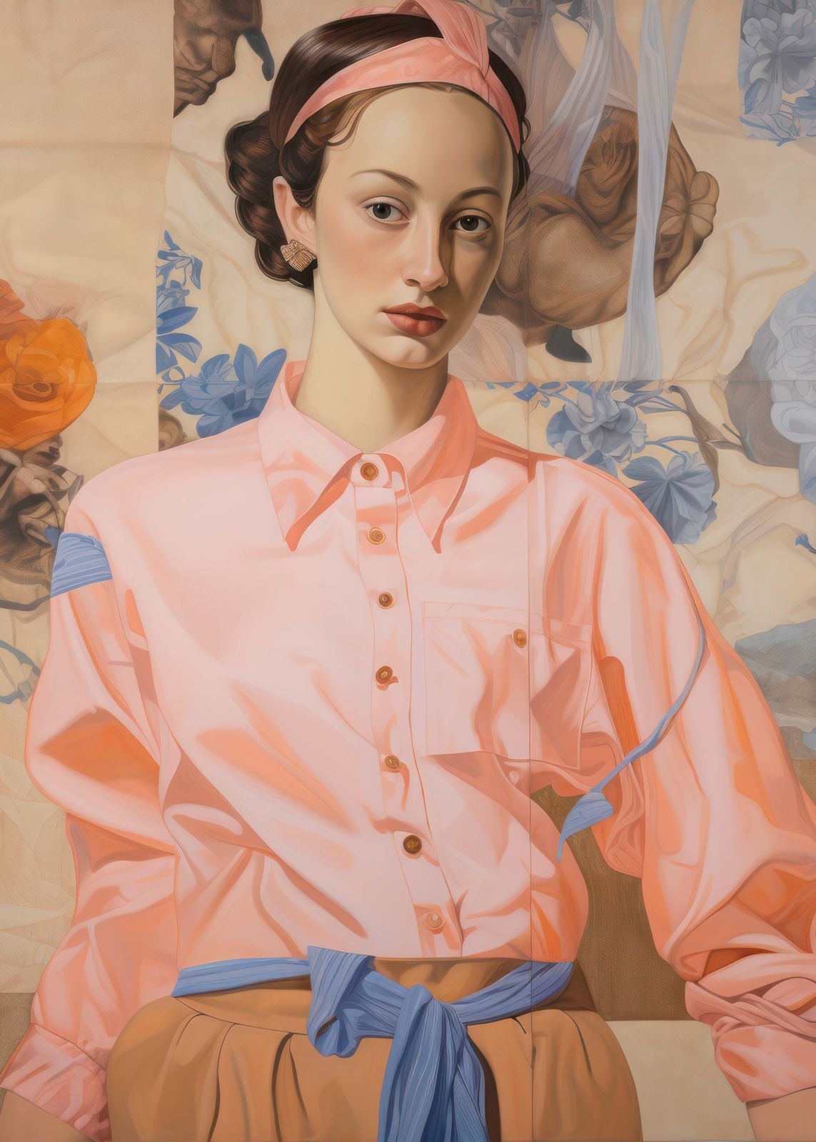 Poster - Elegant Porträtt