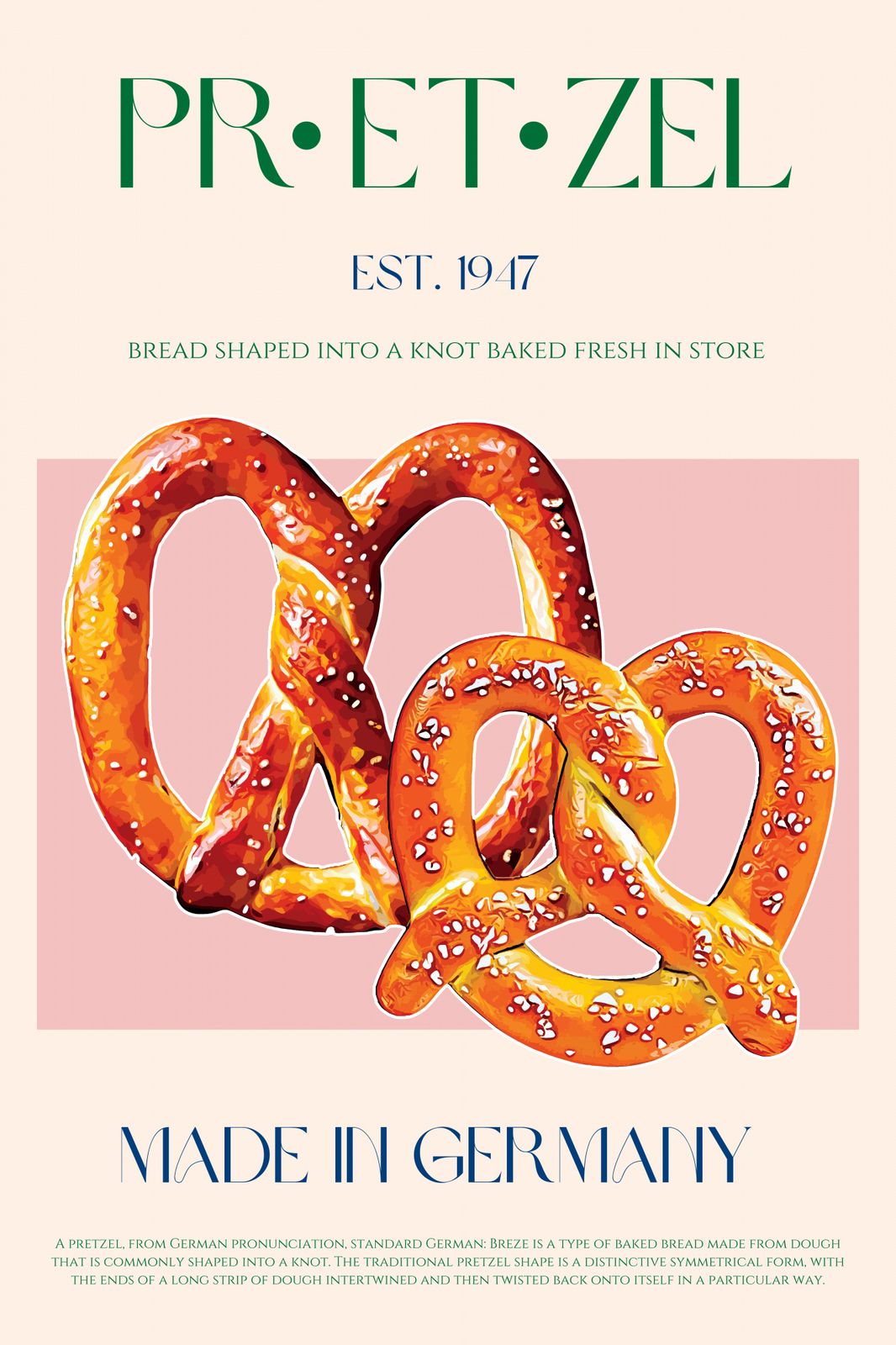 Poster - Pretzel GmbH Tyskland