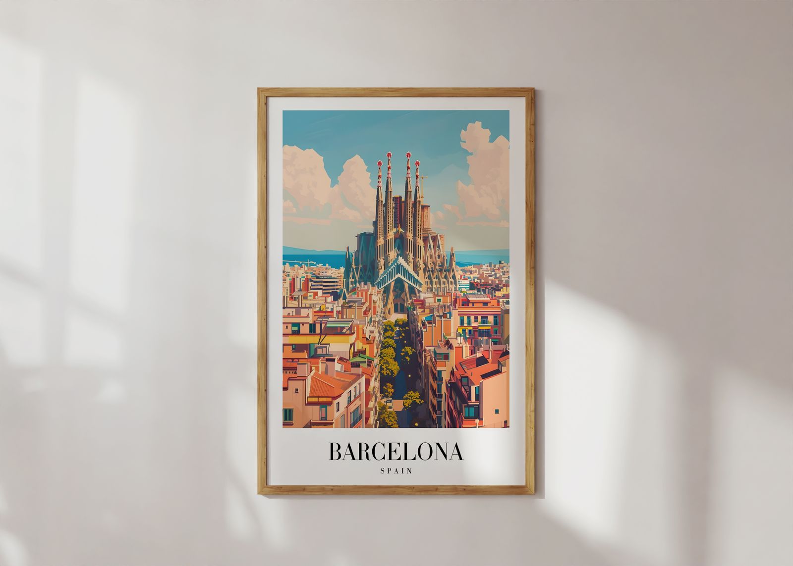 Poster - Barcelonasceneri