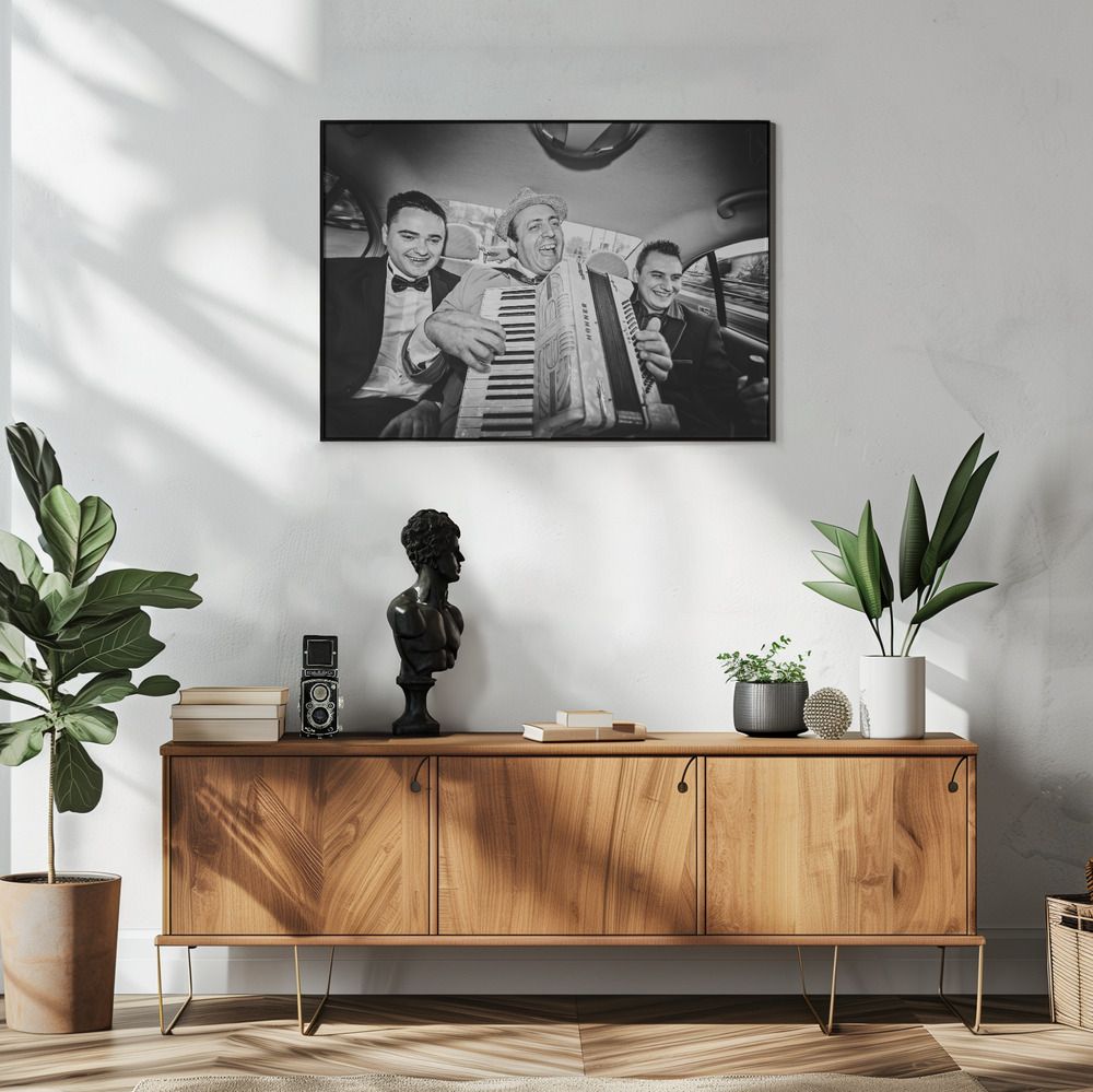 Poster - Dragspelstrio