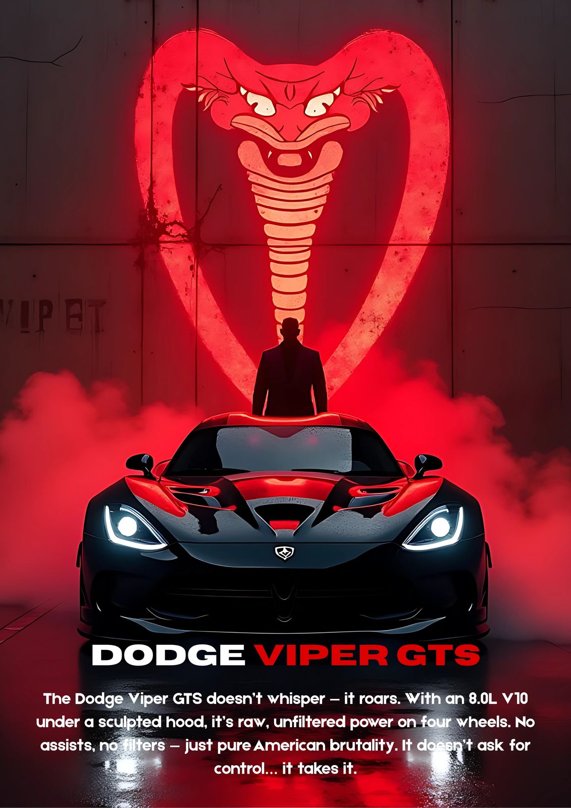 Poster - Dodge Viper GTS