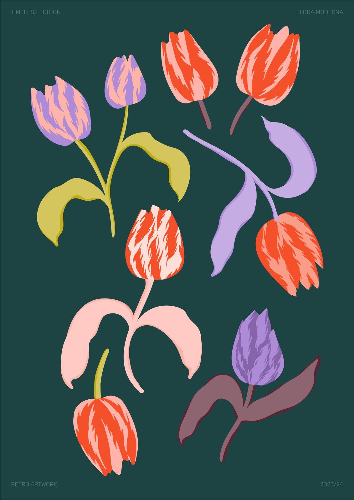 Poster - Flora Moderna