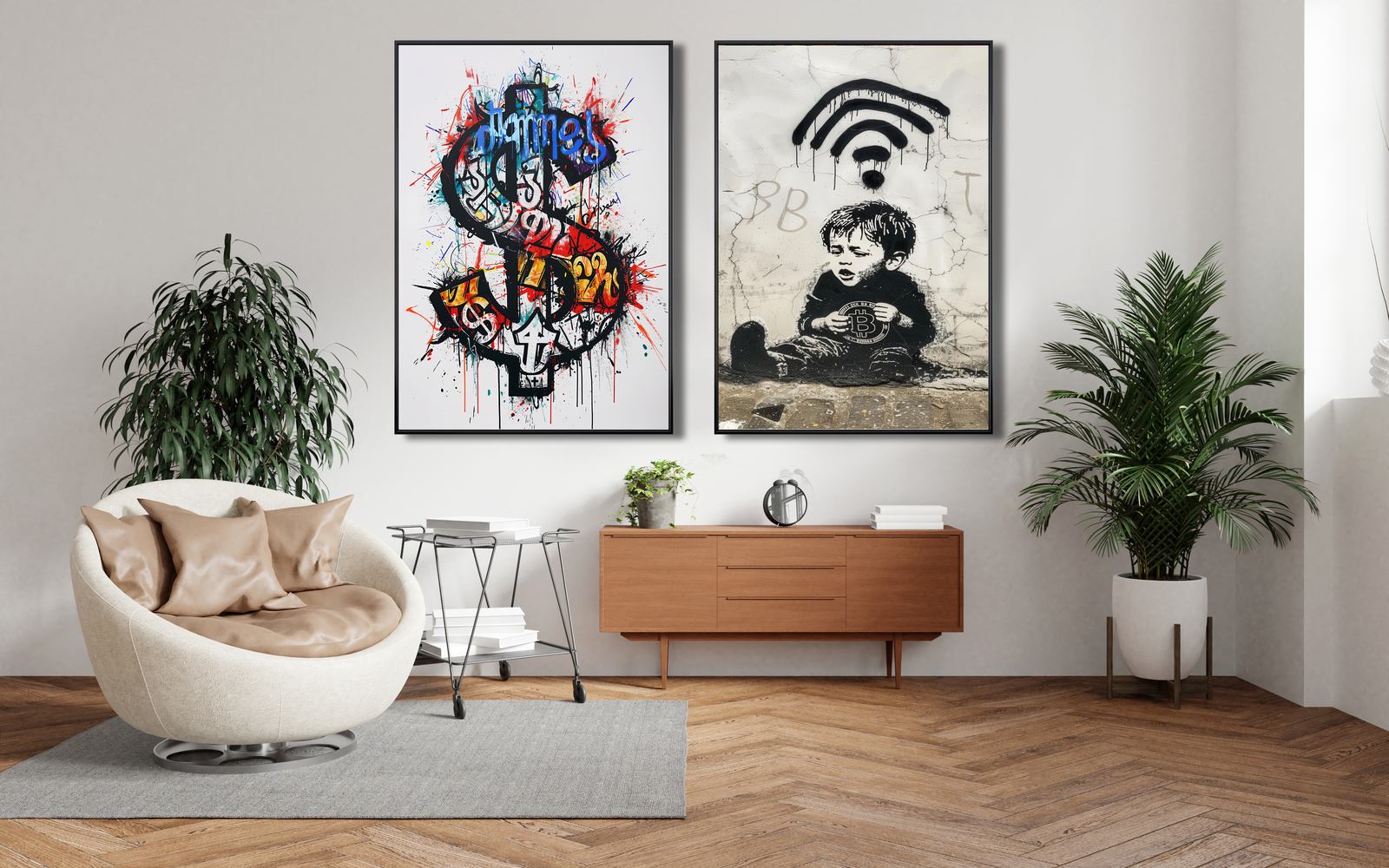 Poster - Gatukonst Duo / Set av 2