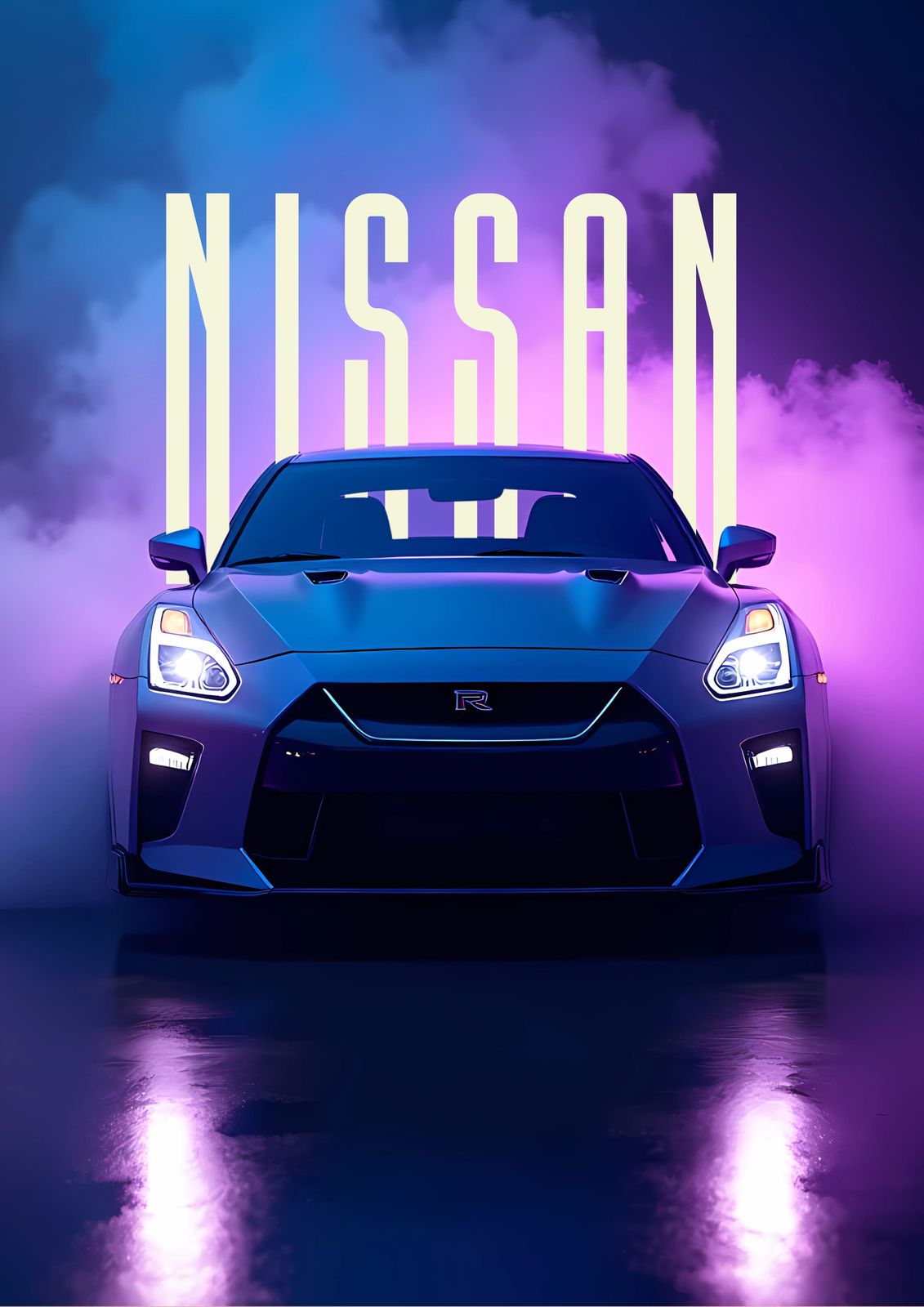 Poster - Nissan GTR