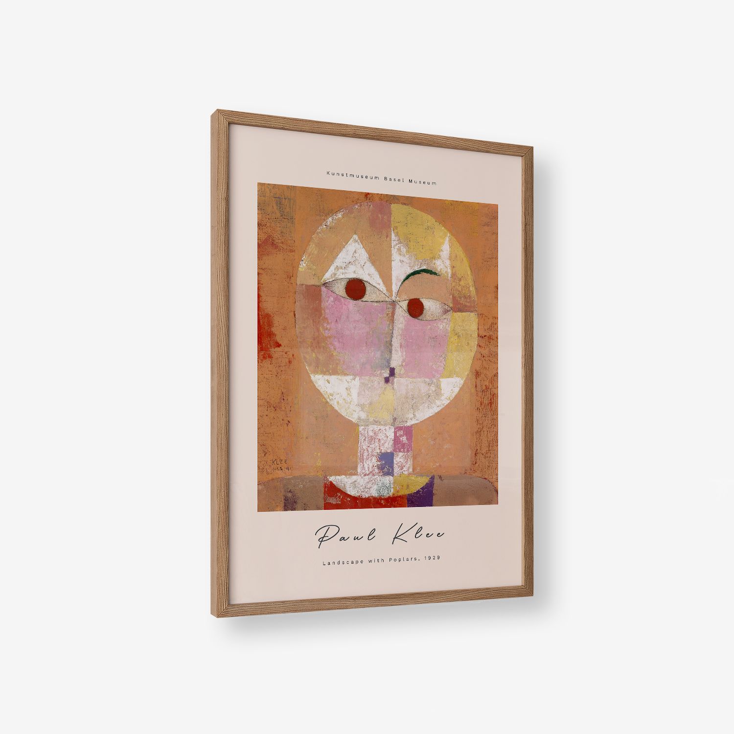 Affisch - Landskap med Popplar av Paul Klee