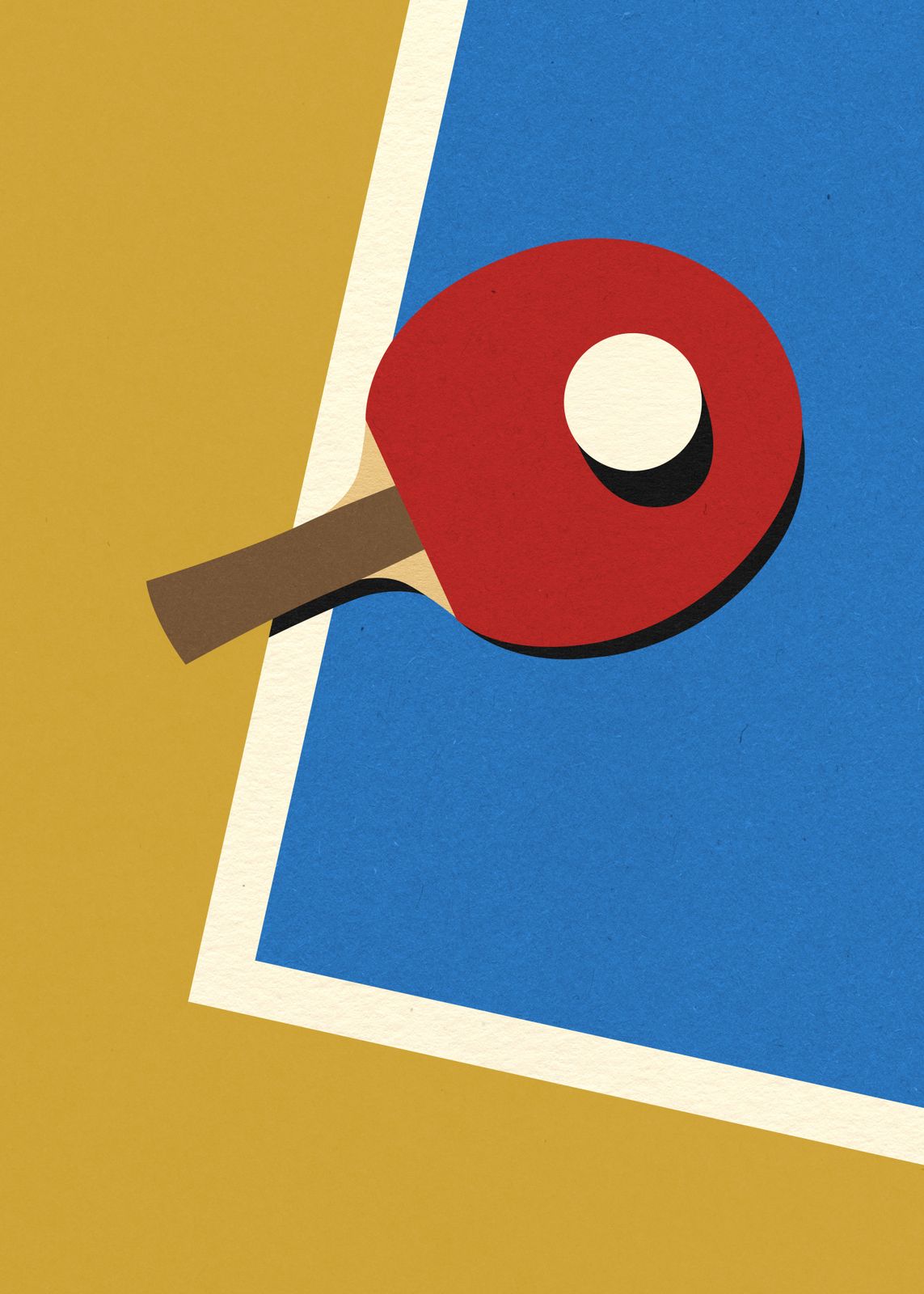 Poster - Ping Pong Paddle