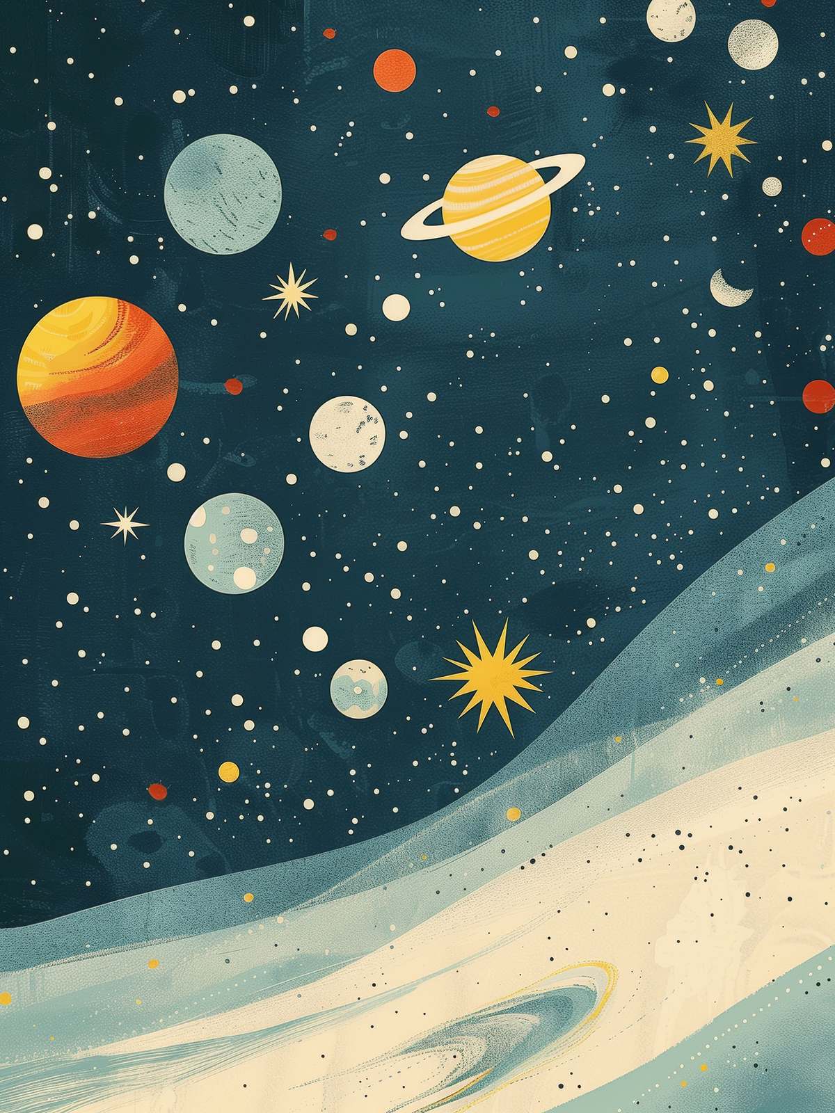 Poster - Kosmiska Drömmar