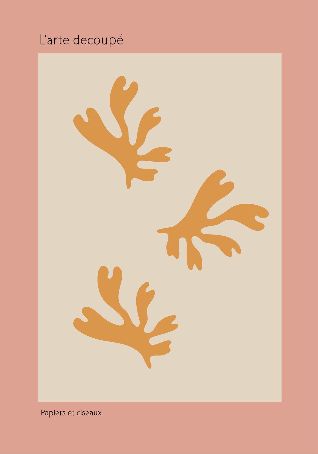 Poster - L'arte Decoupé