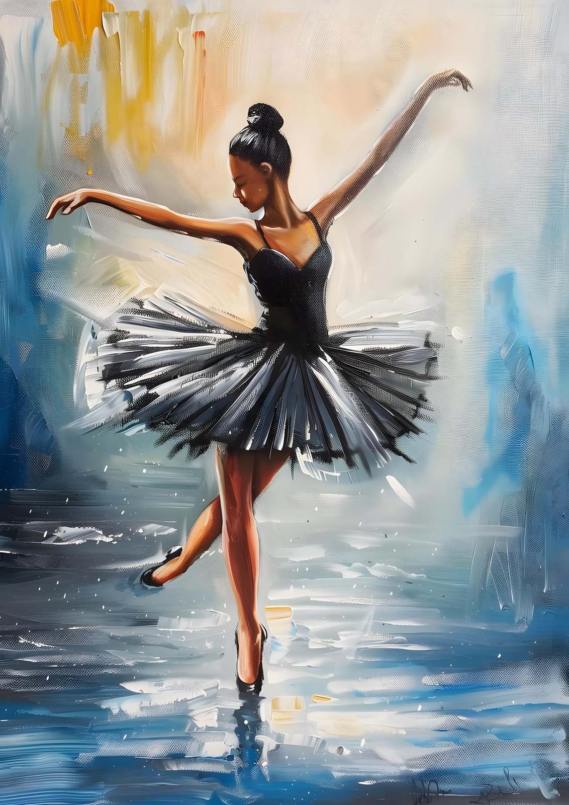 Poster - Ballerina i Dans