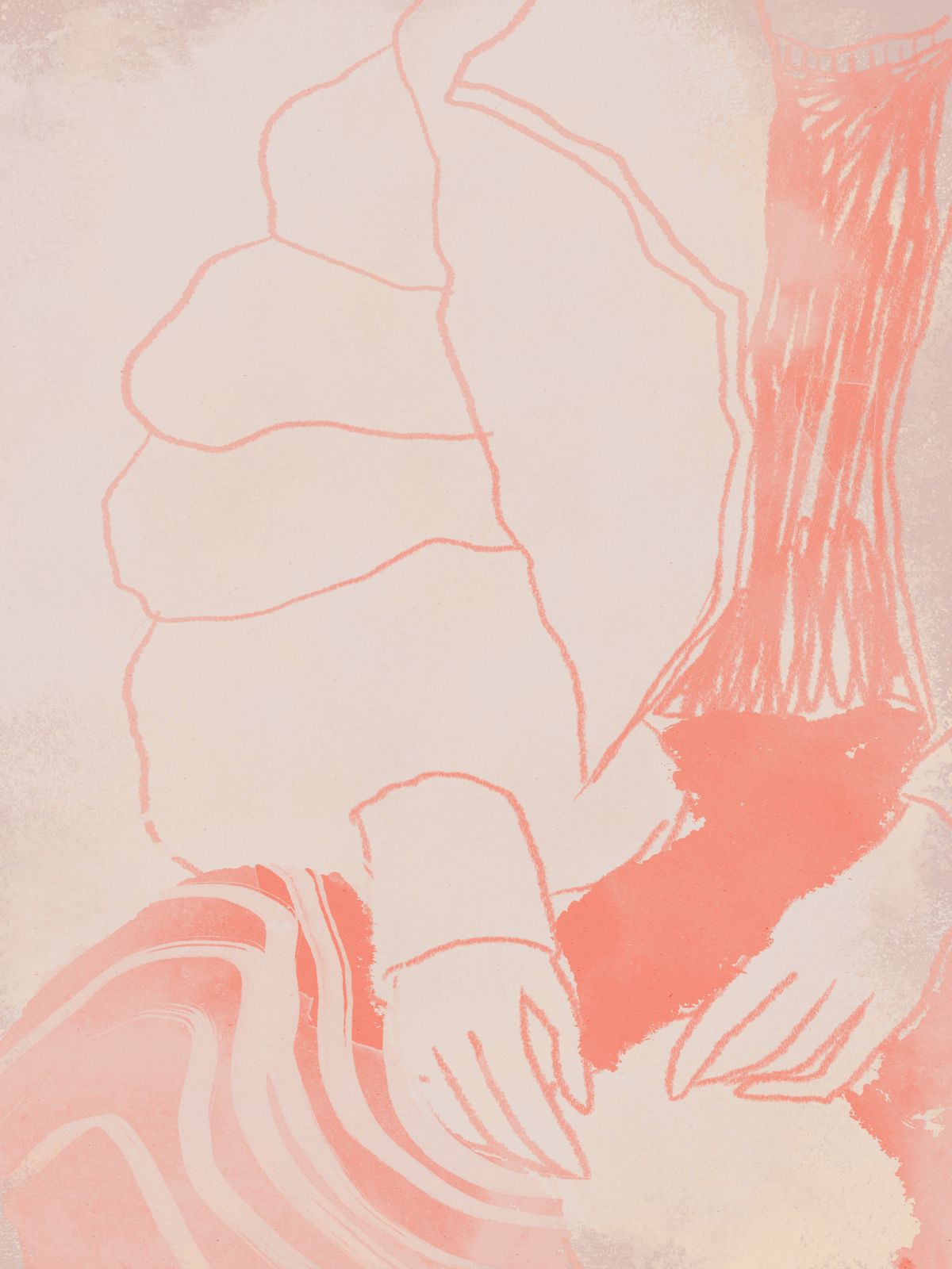 Poster - Abstrakta Händer