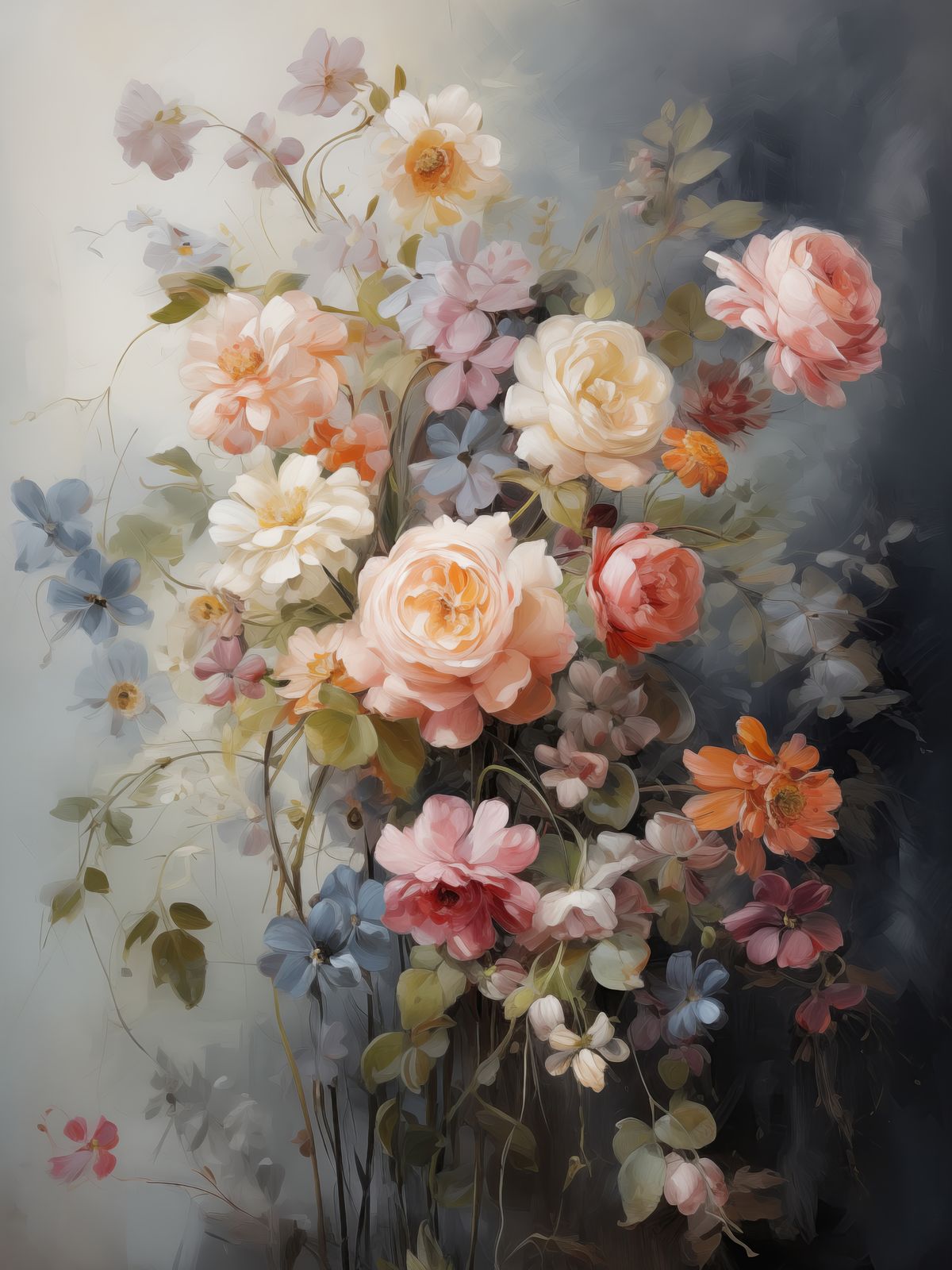 Poster - Blomsterkonst