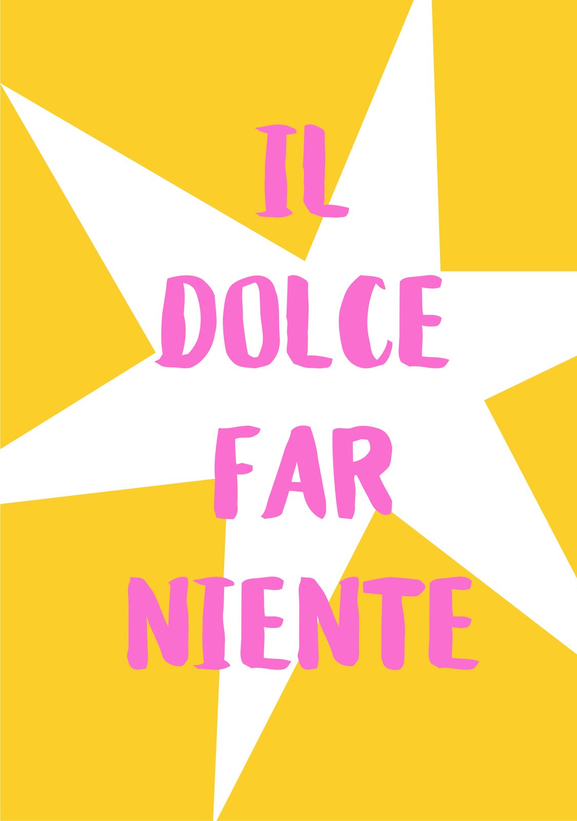 Affisch - Il Dolce Far Niente