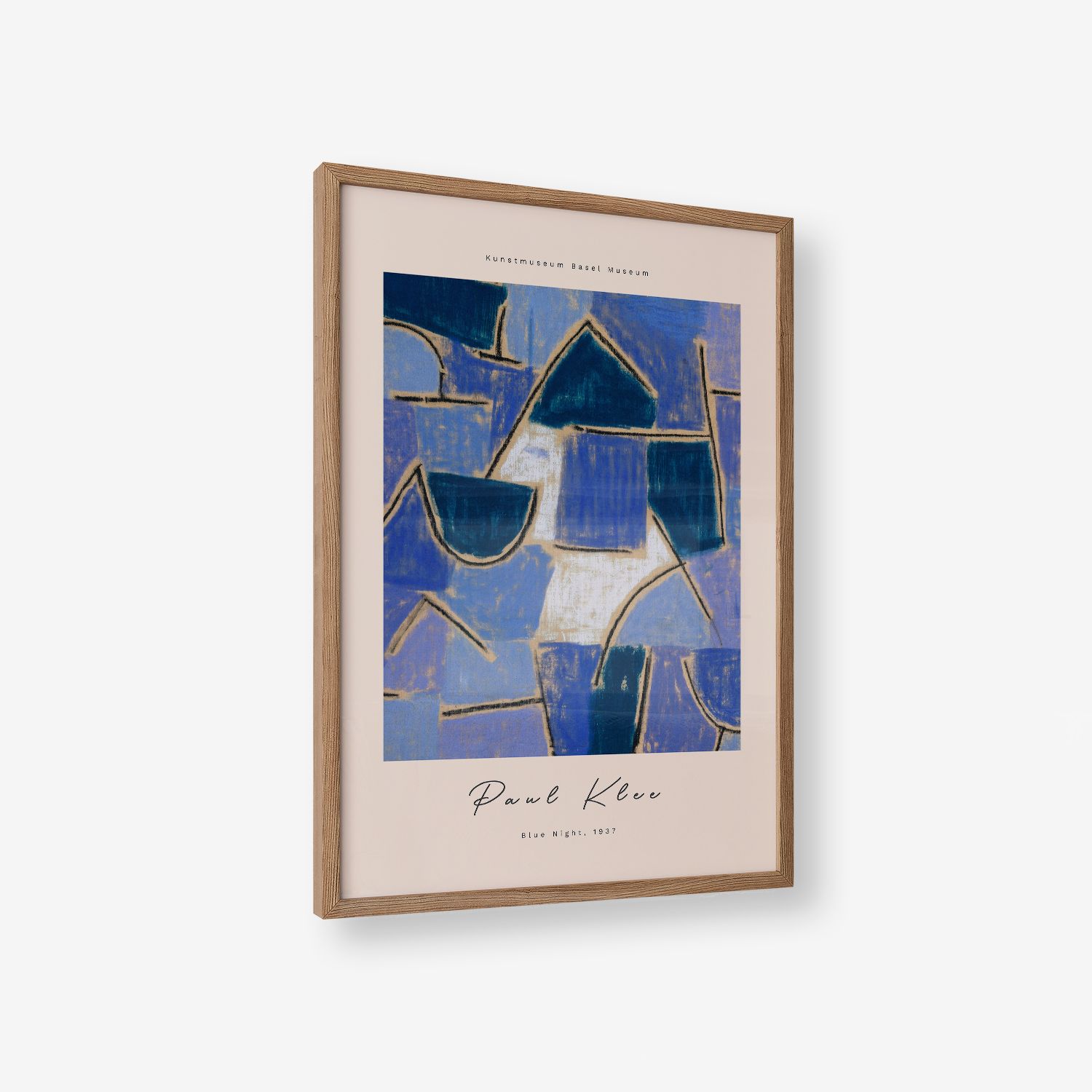 Poster - Blå Natt av Paul Klee